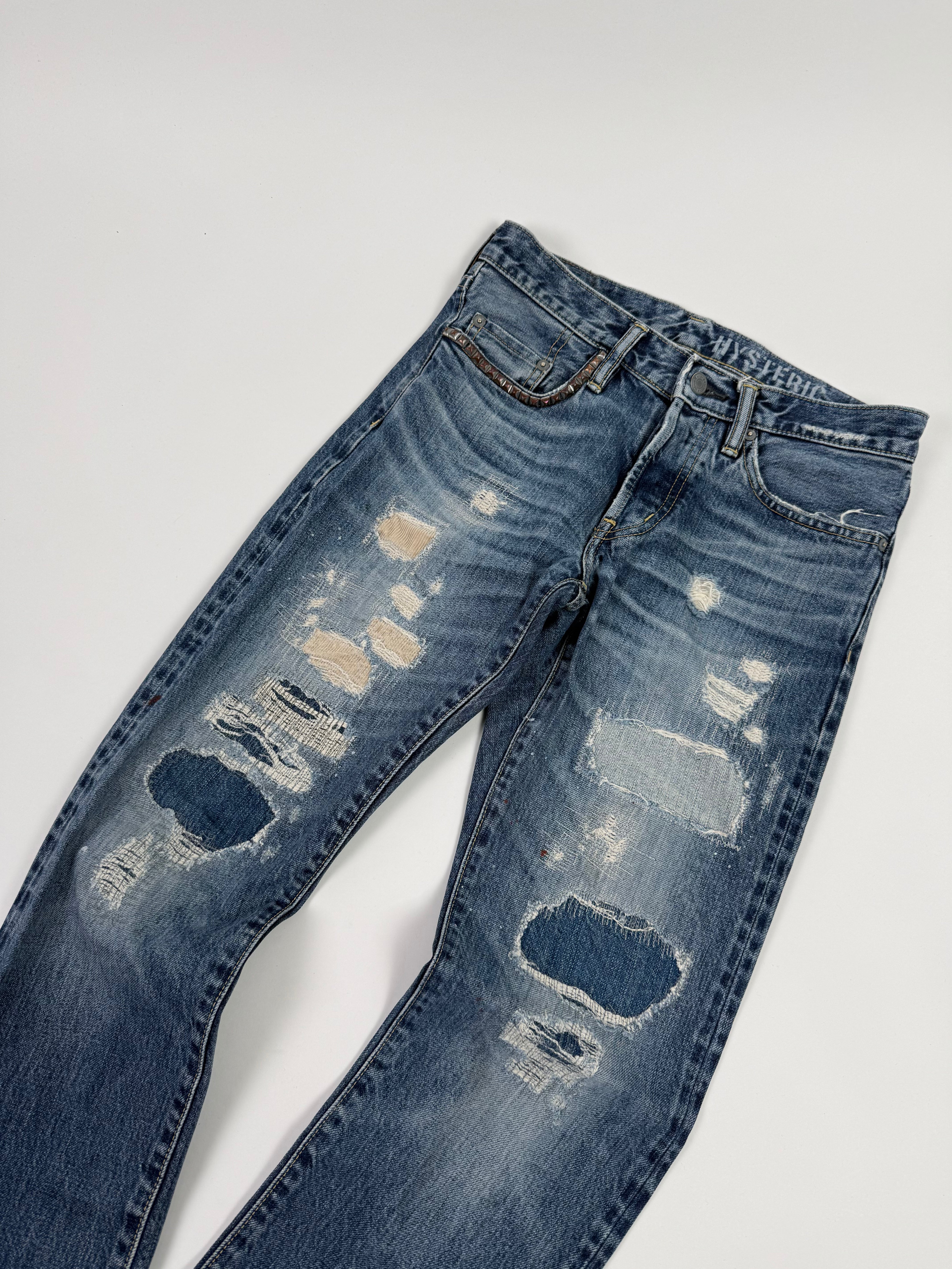 Hysteric Glamour Ripped Jeans