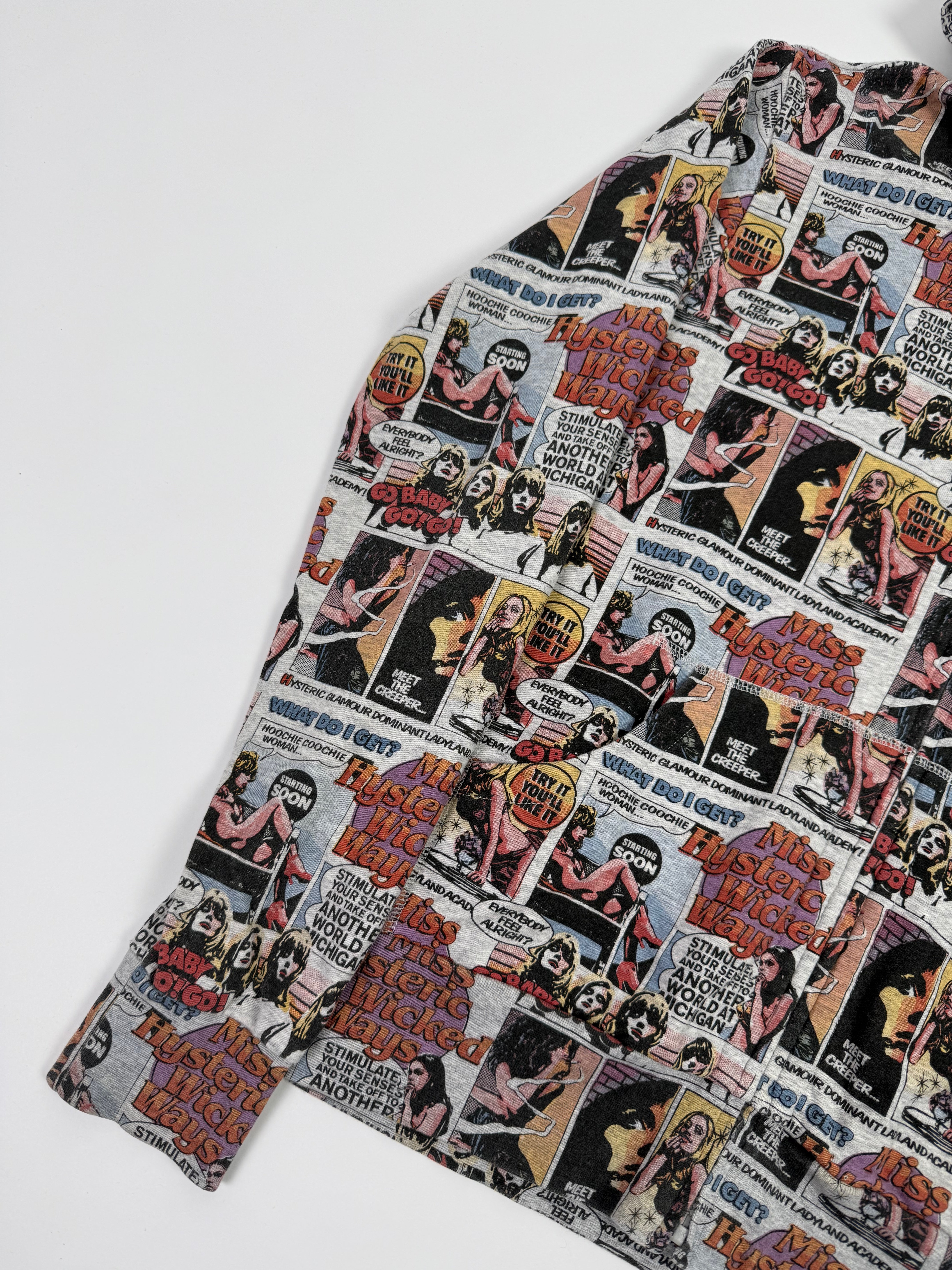 Hysteric Glamour Vintage Comic Zip