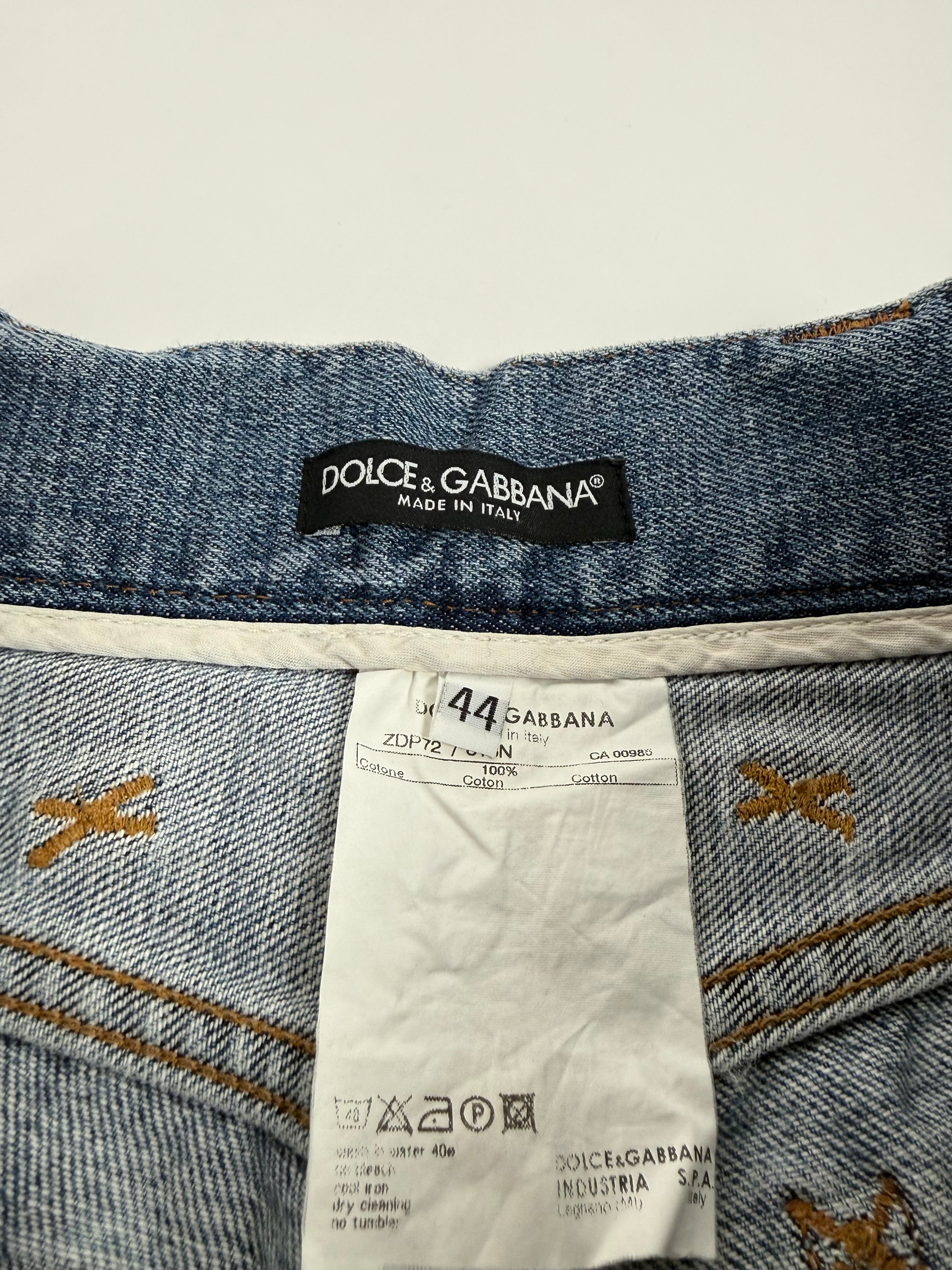 Dolce & Gabbana Ripped Denim