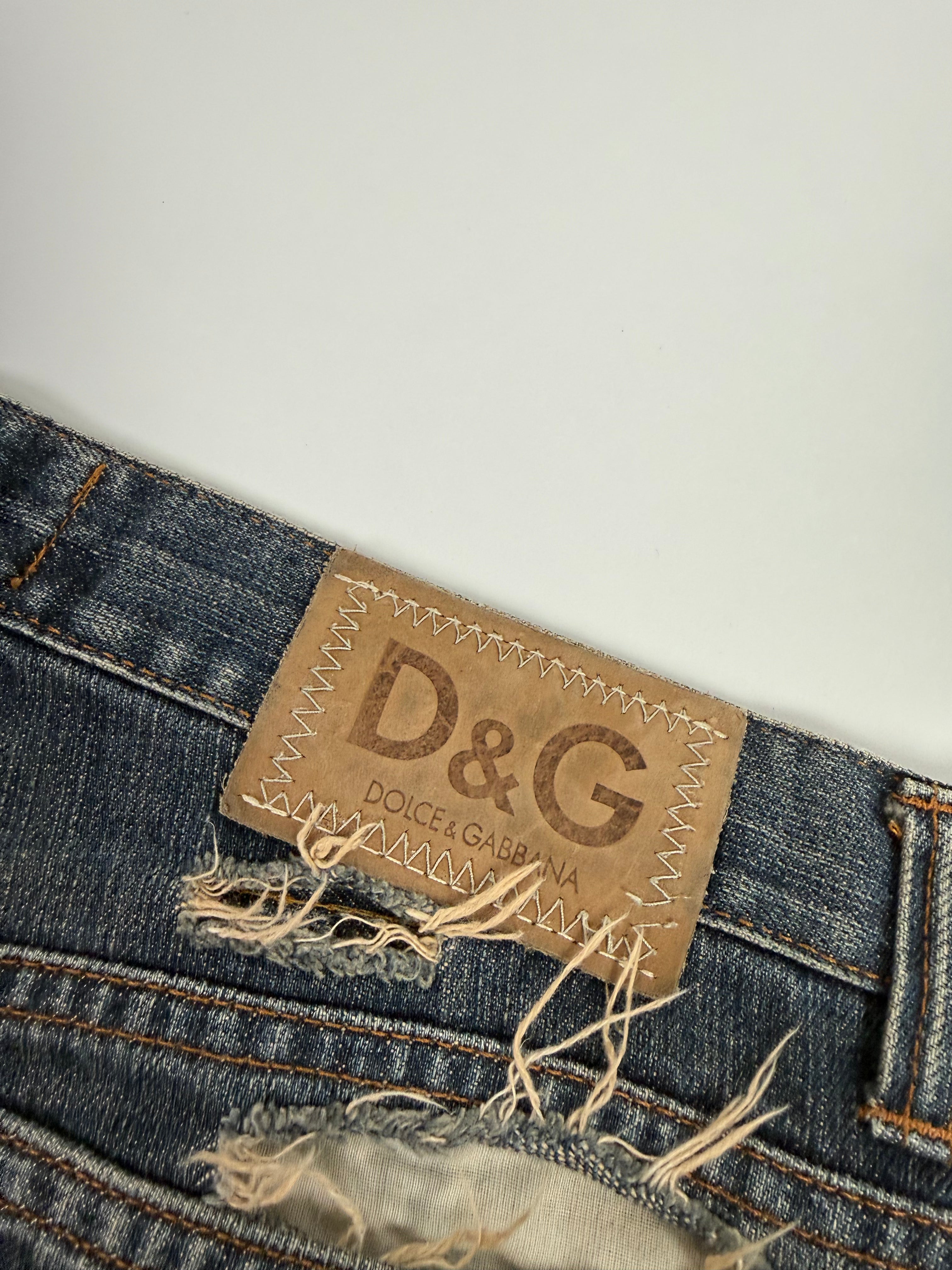 Dolce & Gabbana Ripped Denim