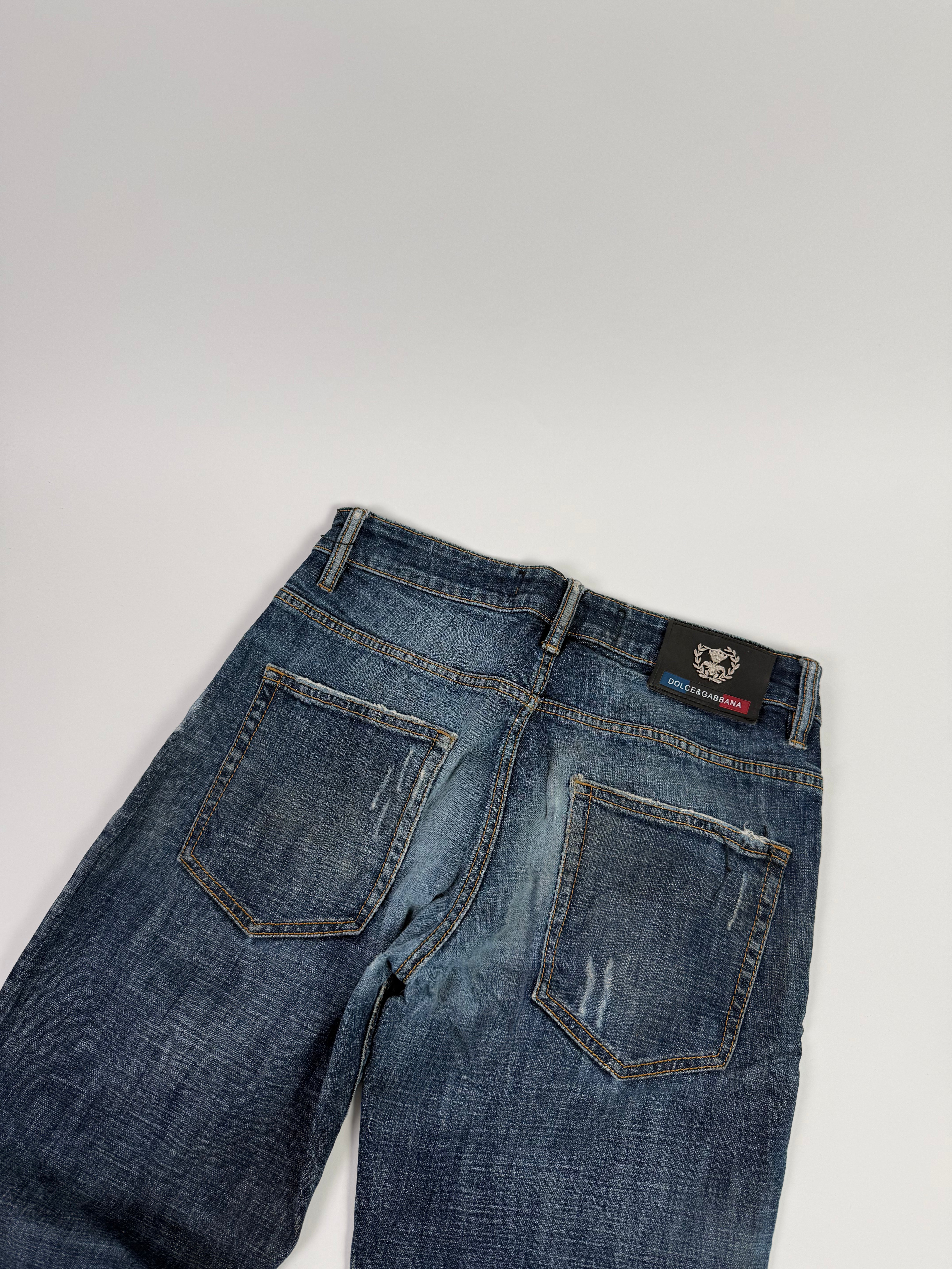 Dolce & Gabbana Ripped Denim