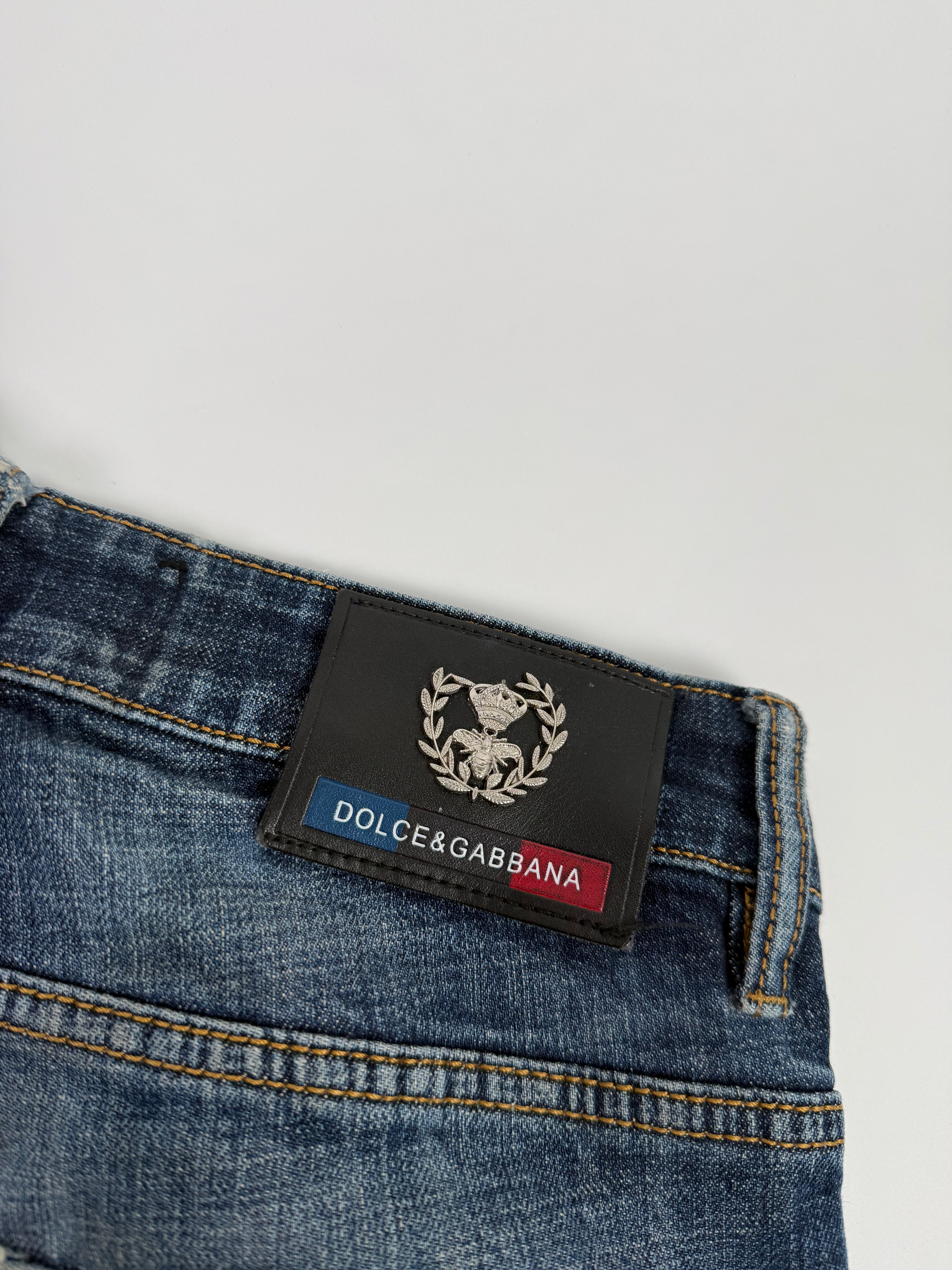 Dolce & Gabbana Ripped Denim