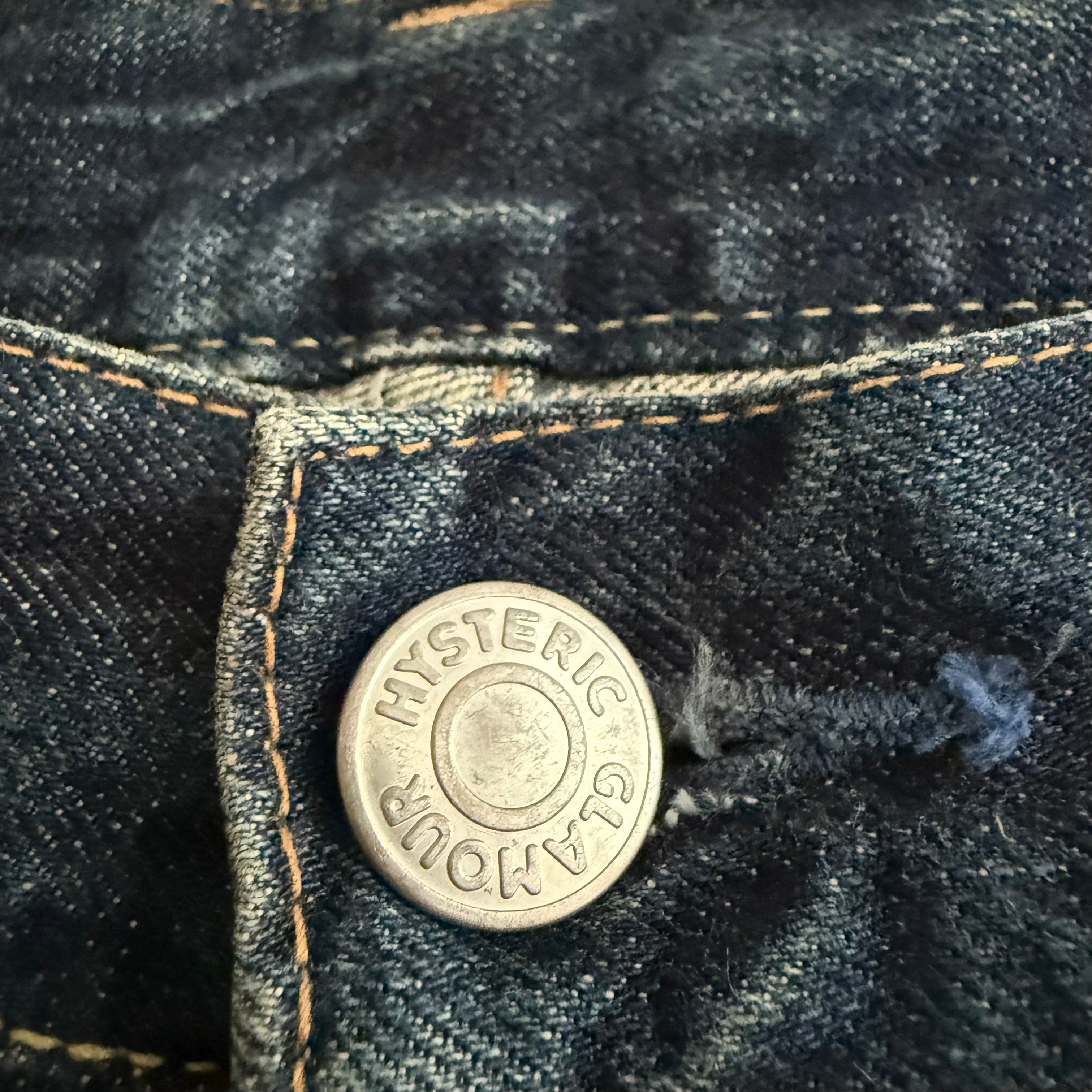 Hysteric Glamour Marble Wash Jeans