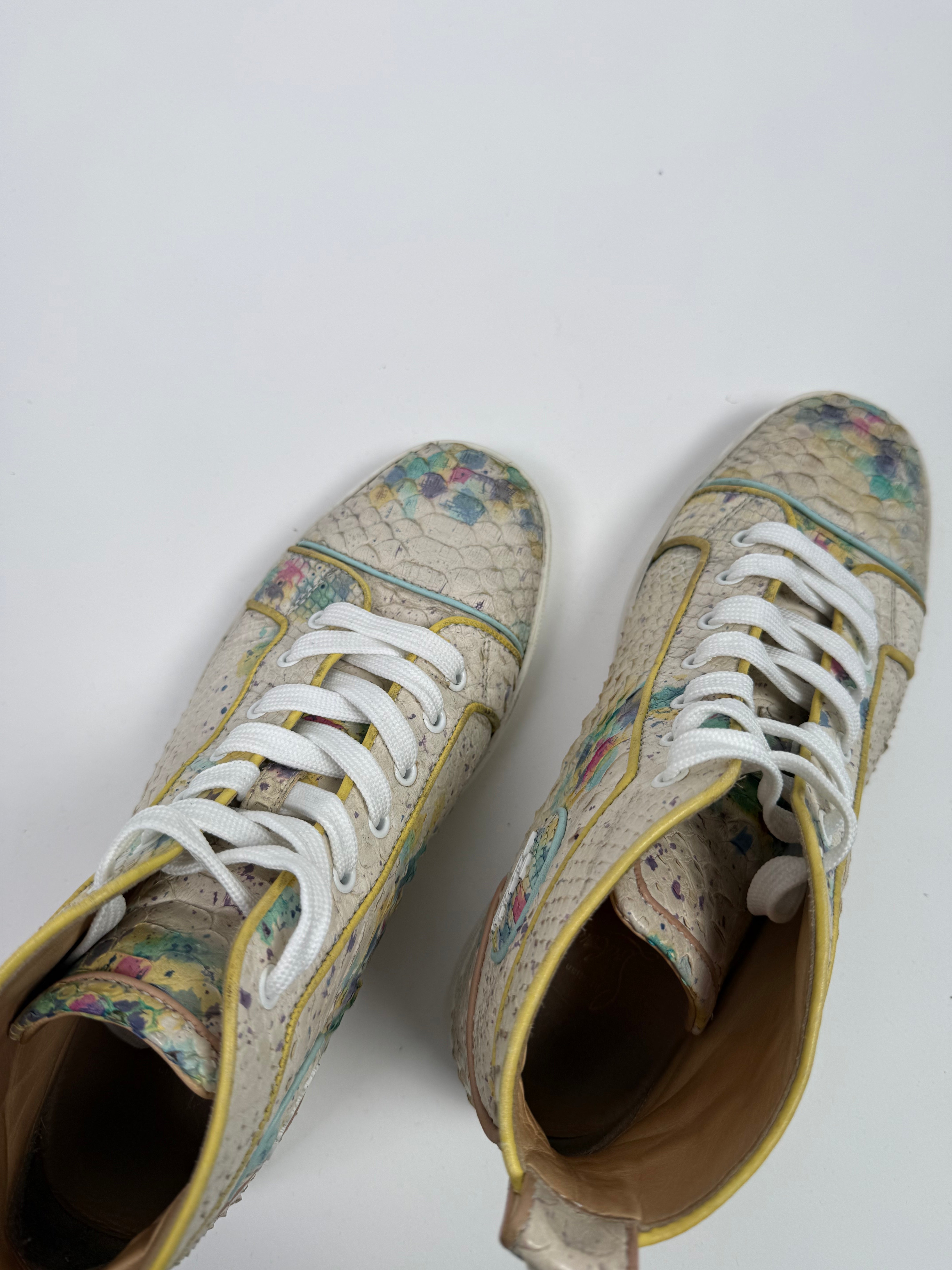 Christian Louboutin Louis High-Top Sneaker Size 42