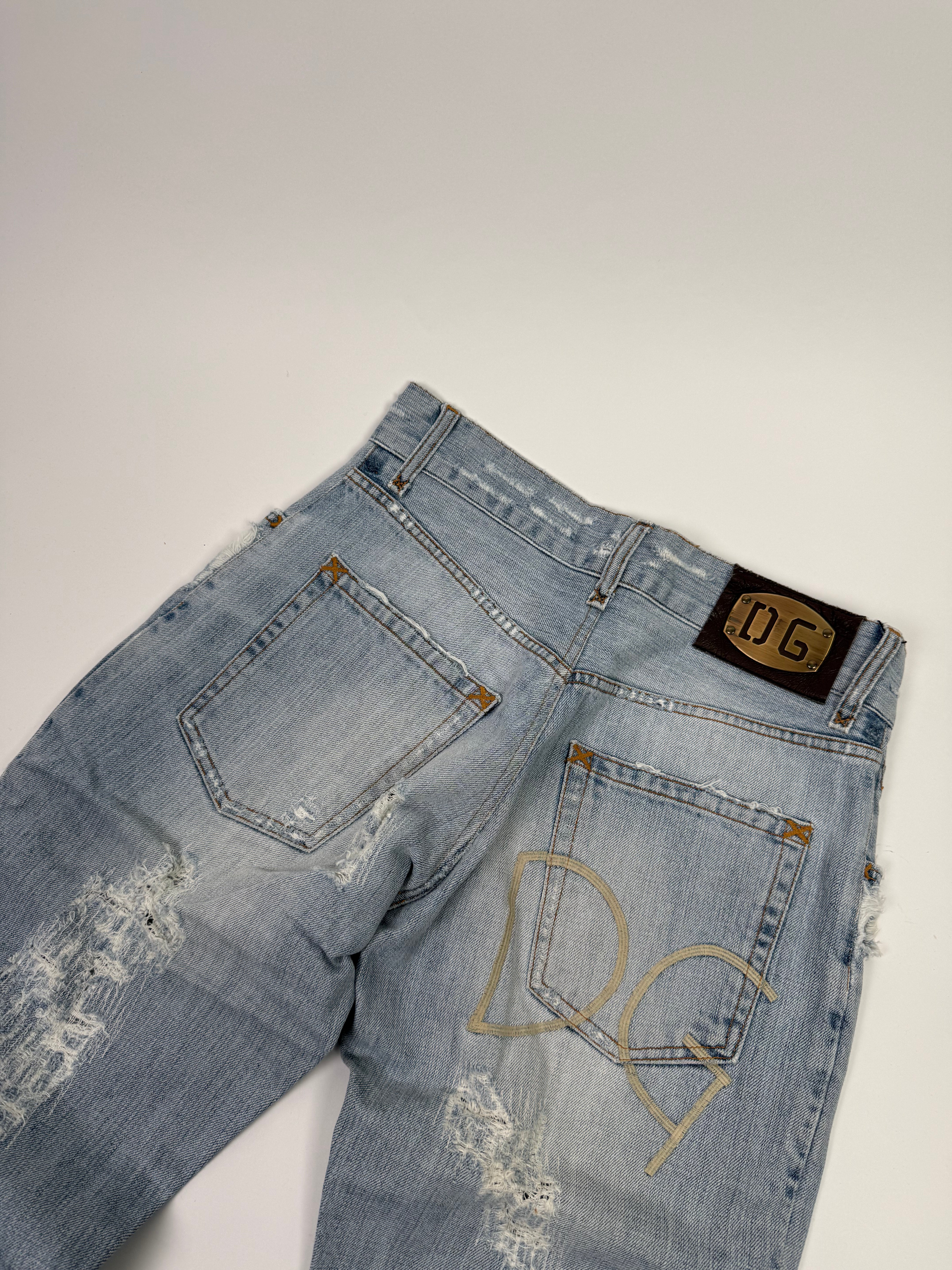 Dolce & Gabbana Ripped Denim