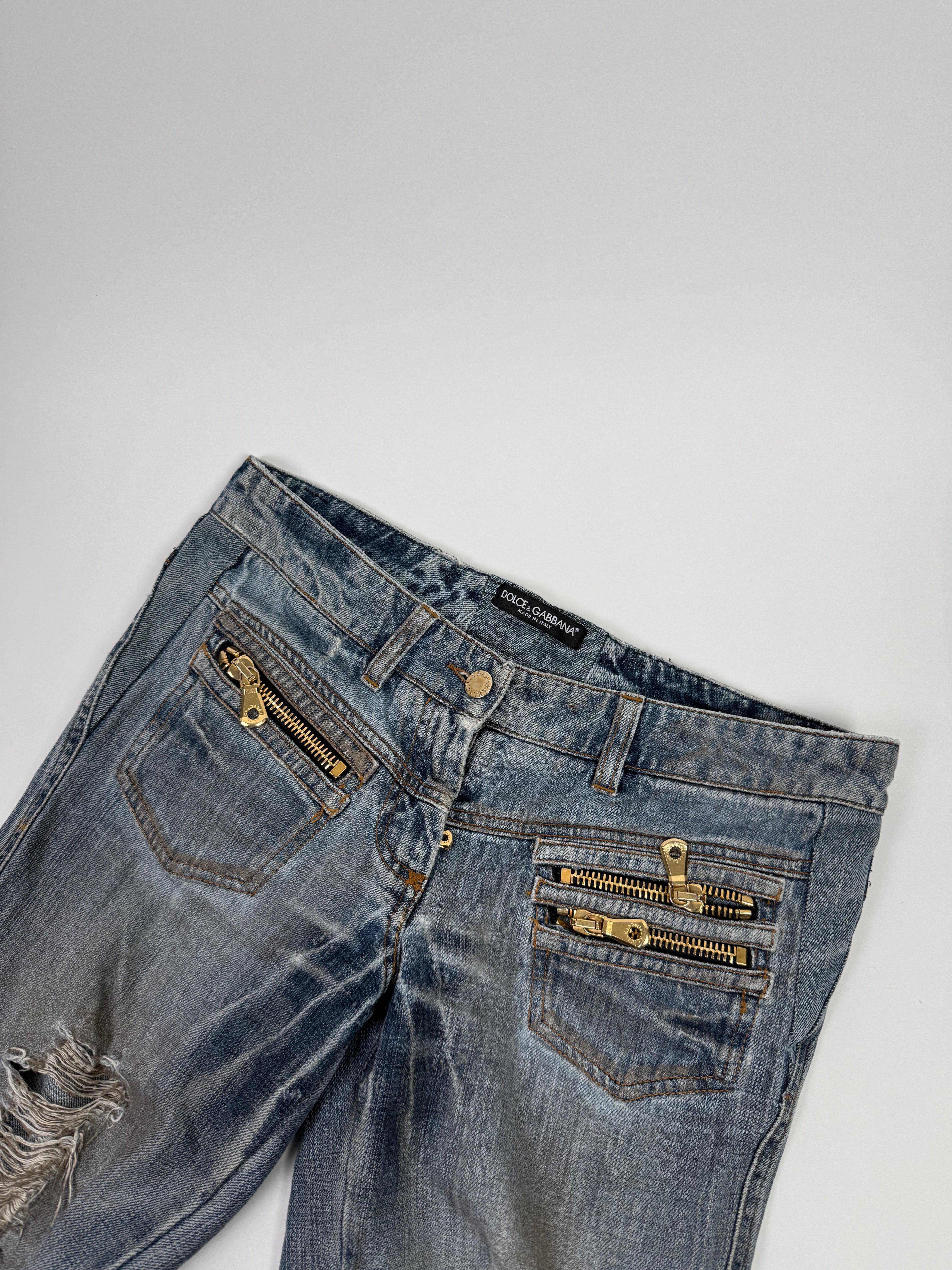 Dolce & Gabbana Ripped Denim