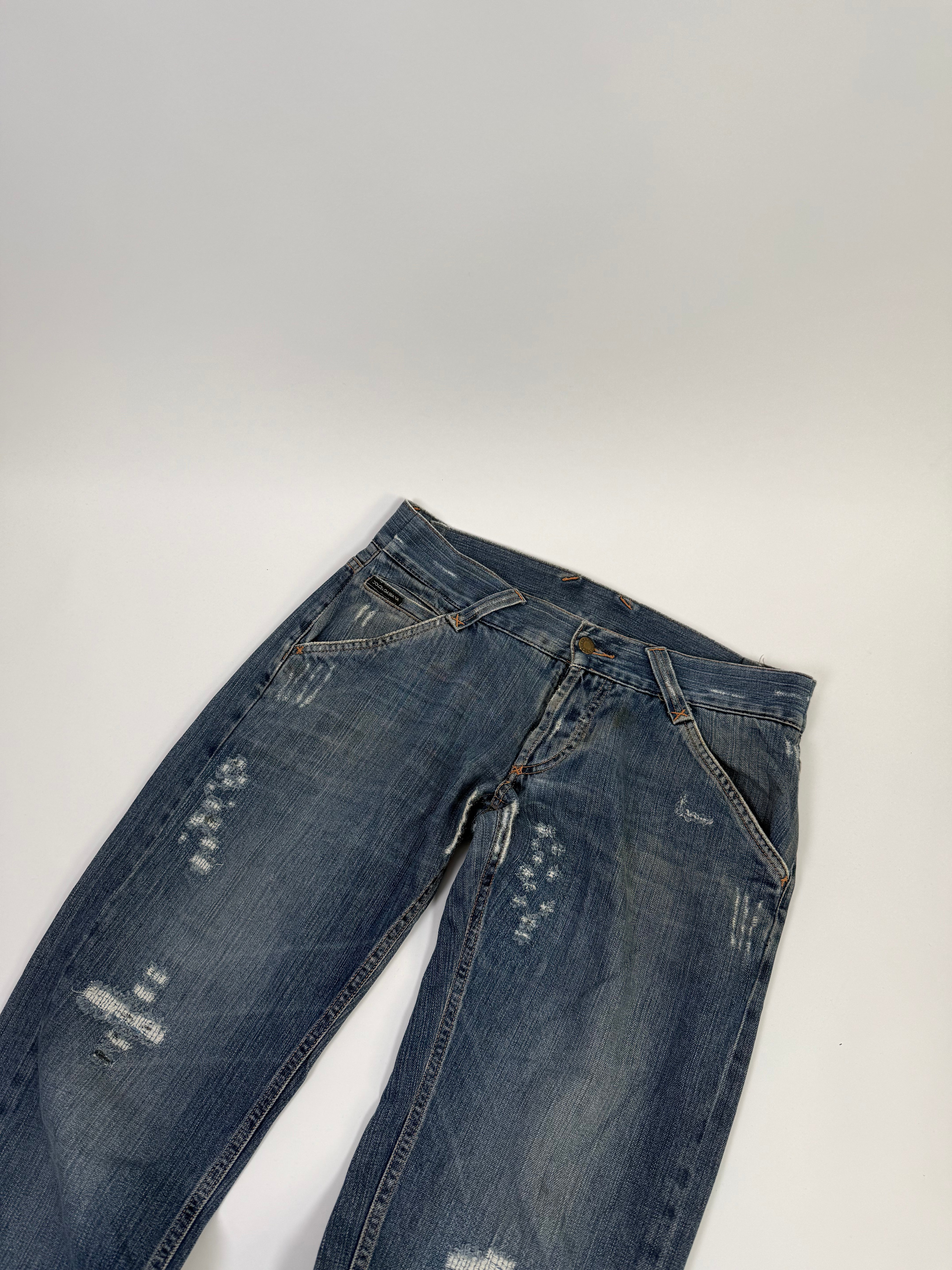 Dolce & Gabbana Ripped Denim