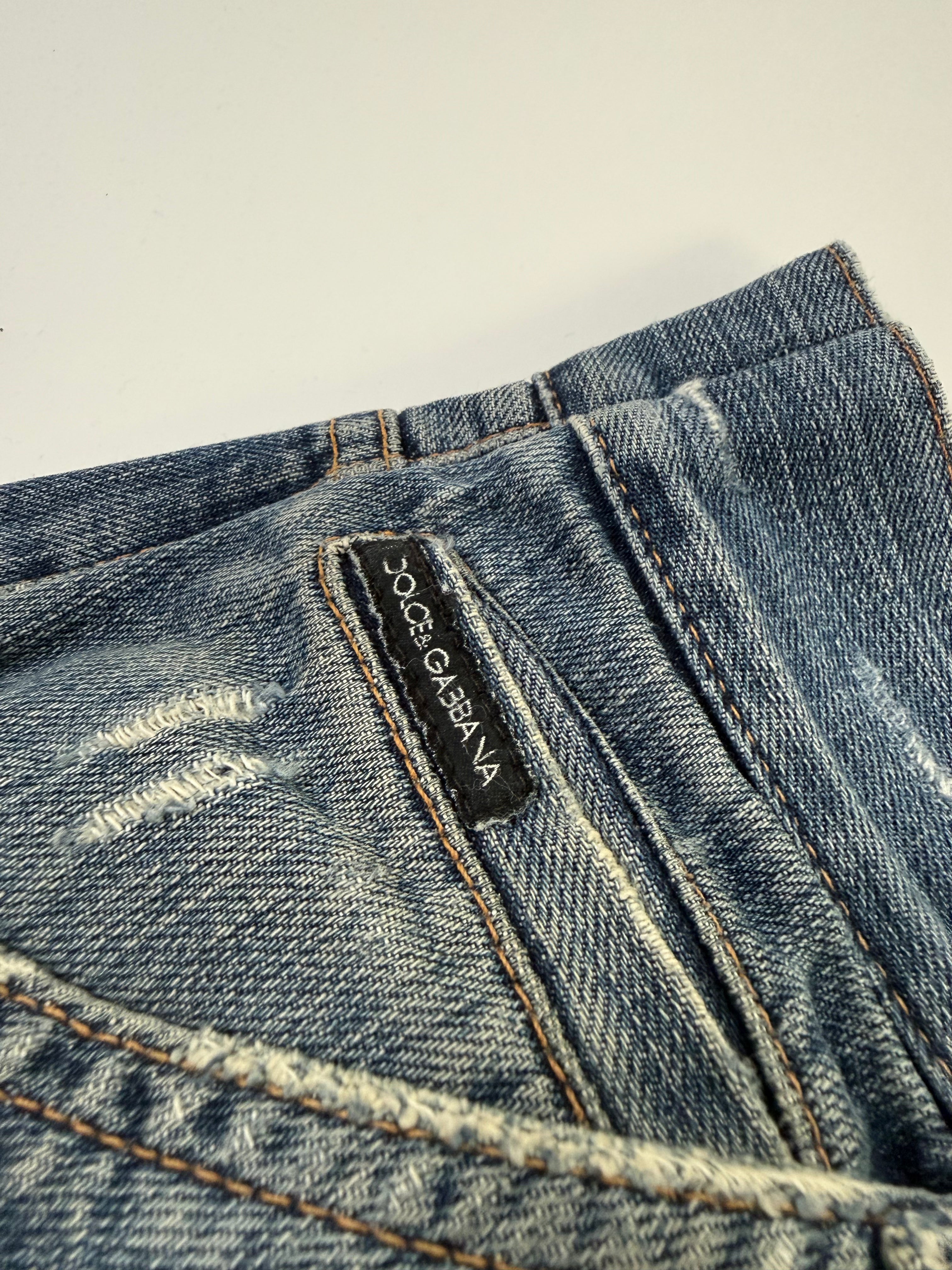 Dolce & Gabbana Ripped Denim