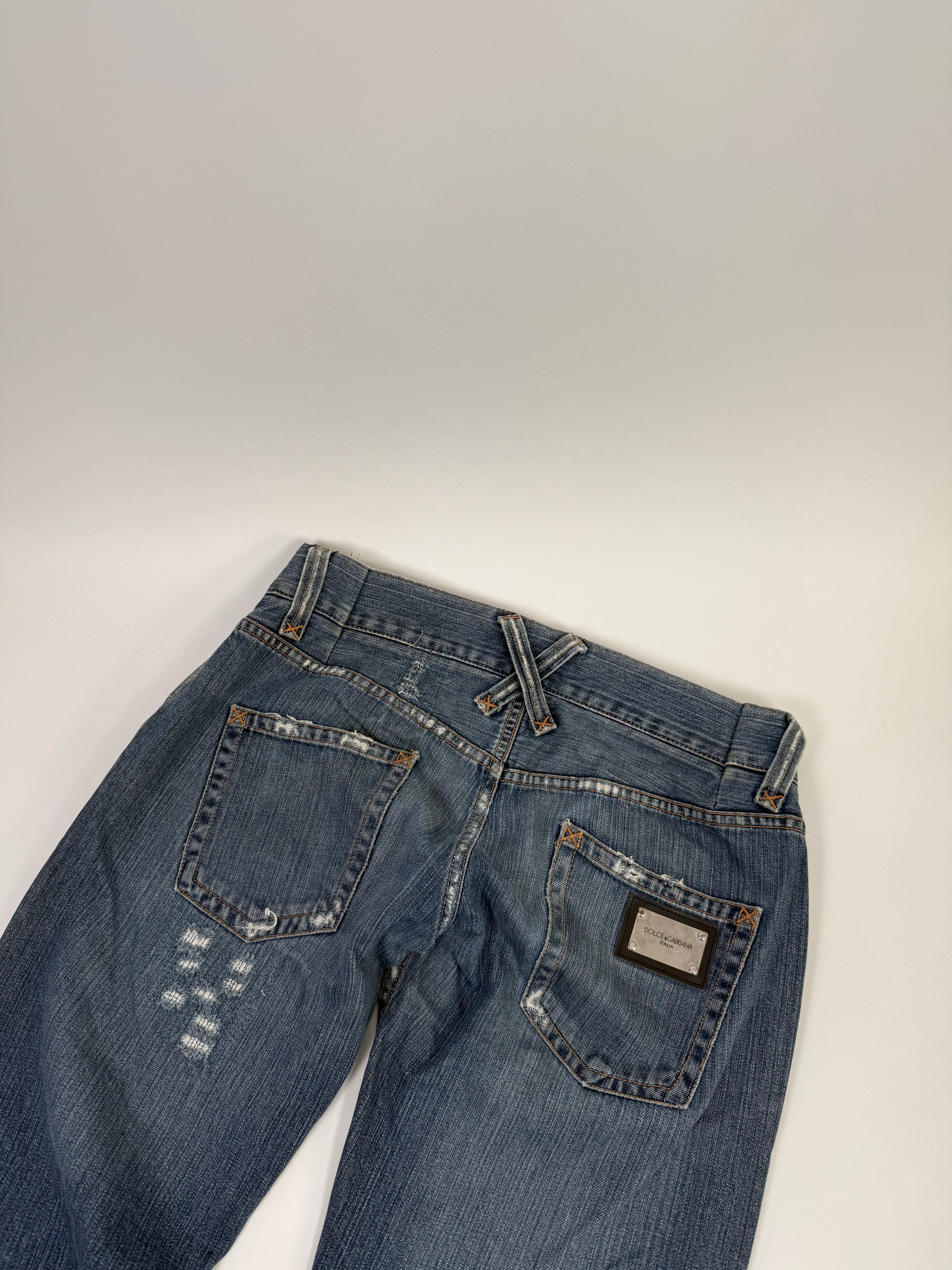 Dolce & Gabbana Ripped Denim
