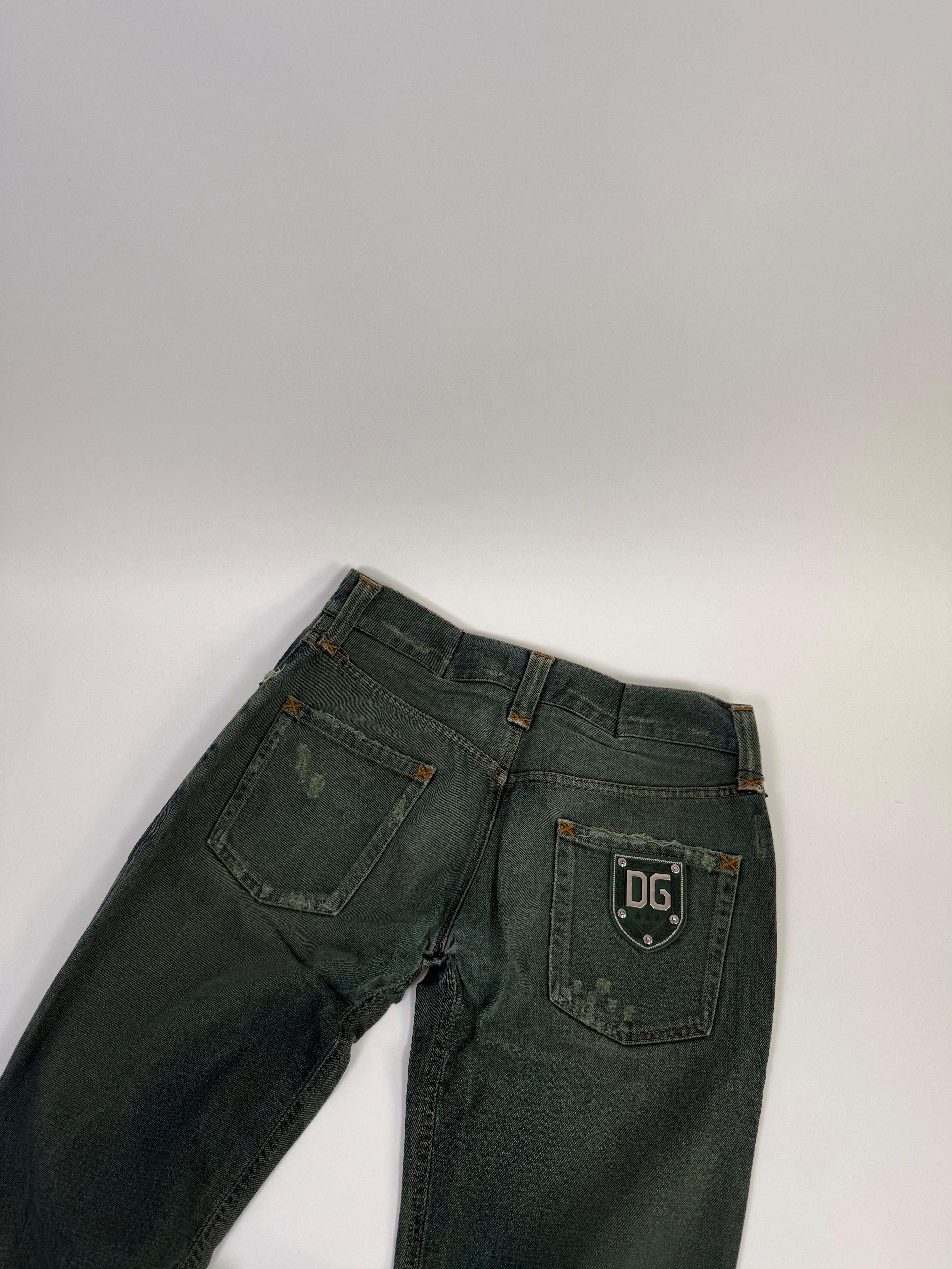 Dolce & Gabbana Green Wash Denim