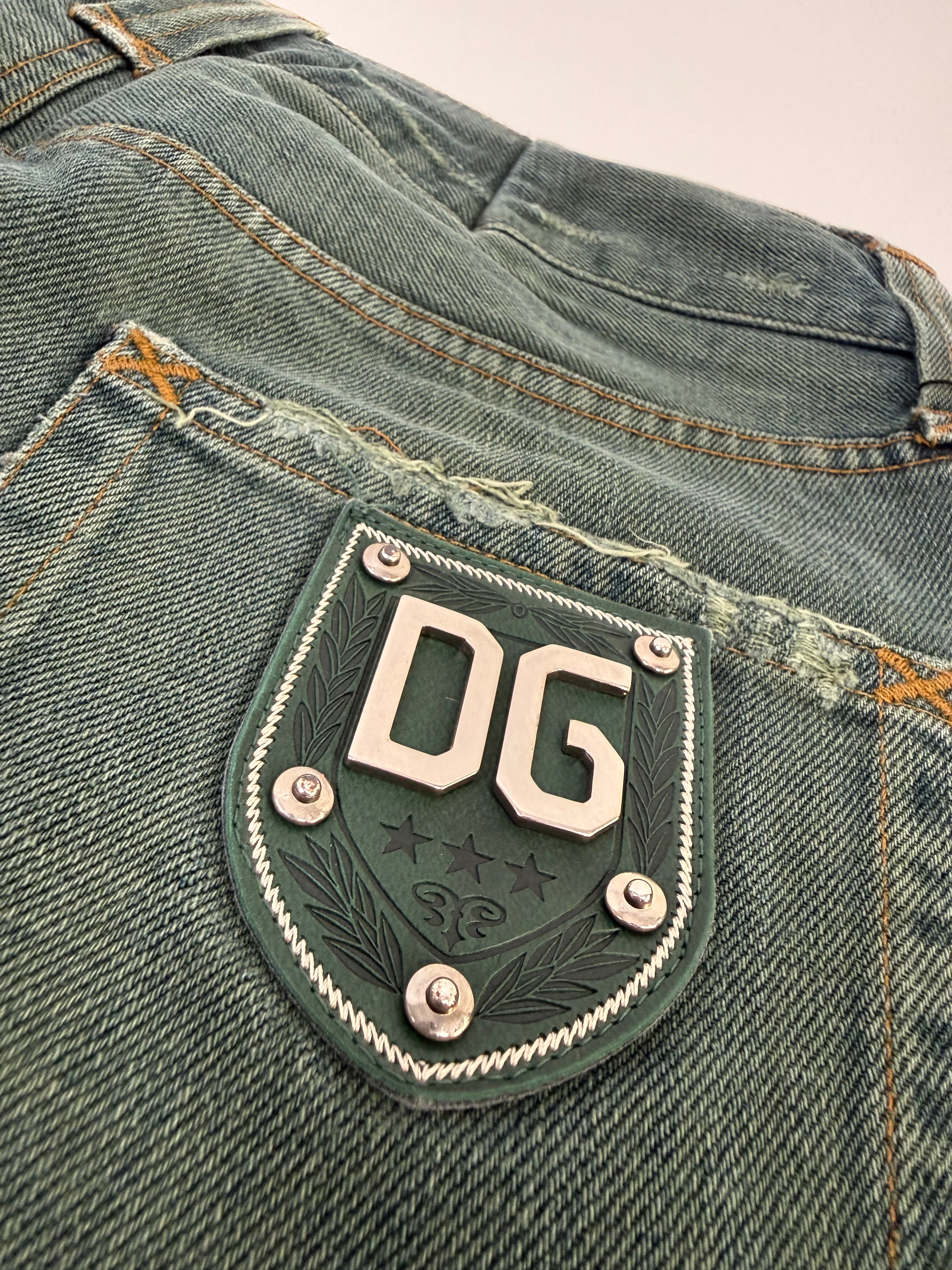 Dolce & Gabbana Green Wash Denim