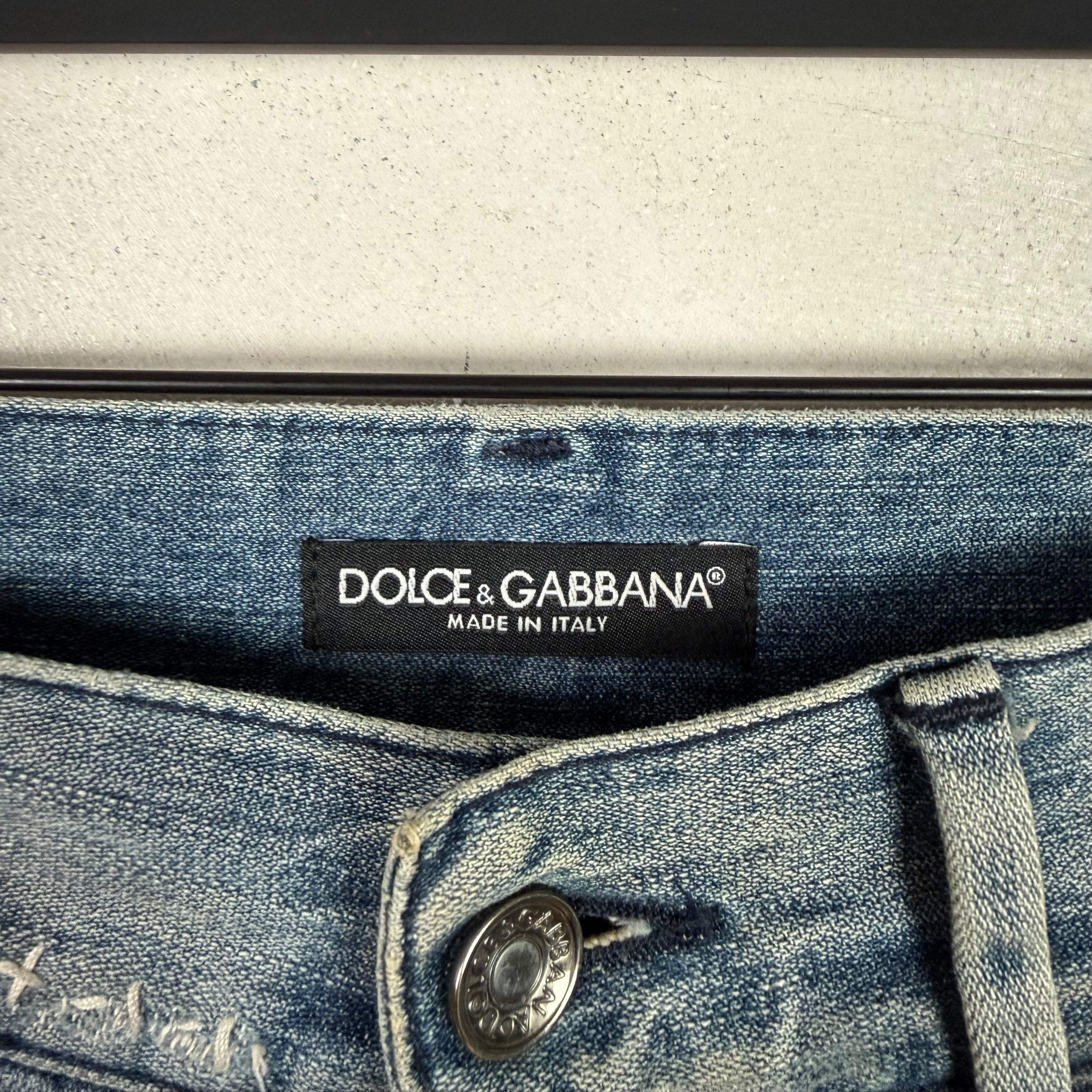 Dolce&Gabbana Ripped Denim