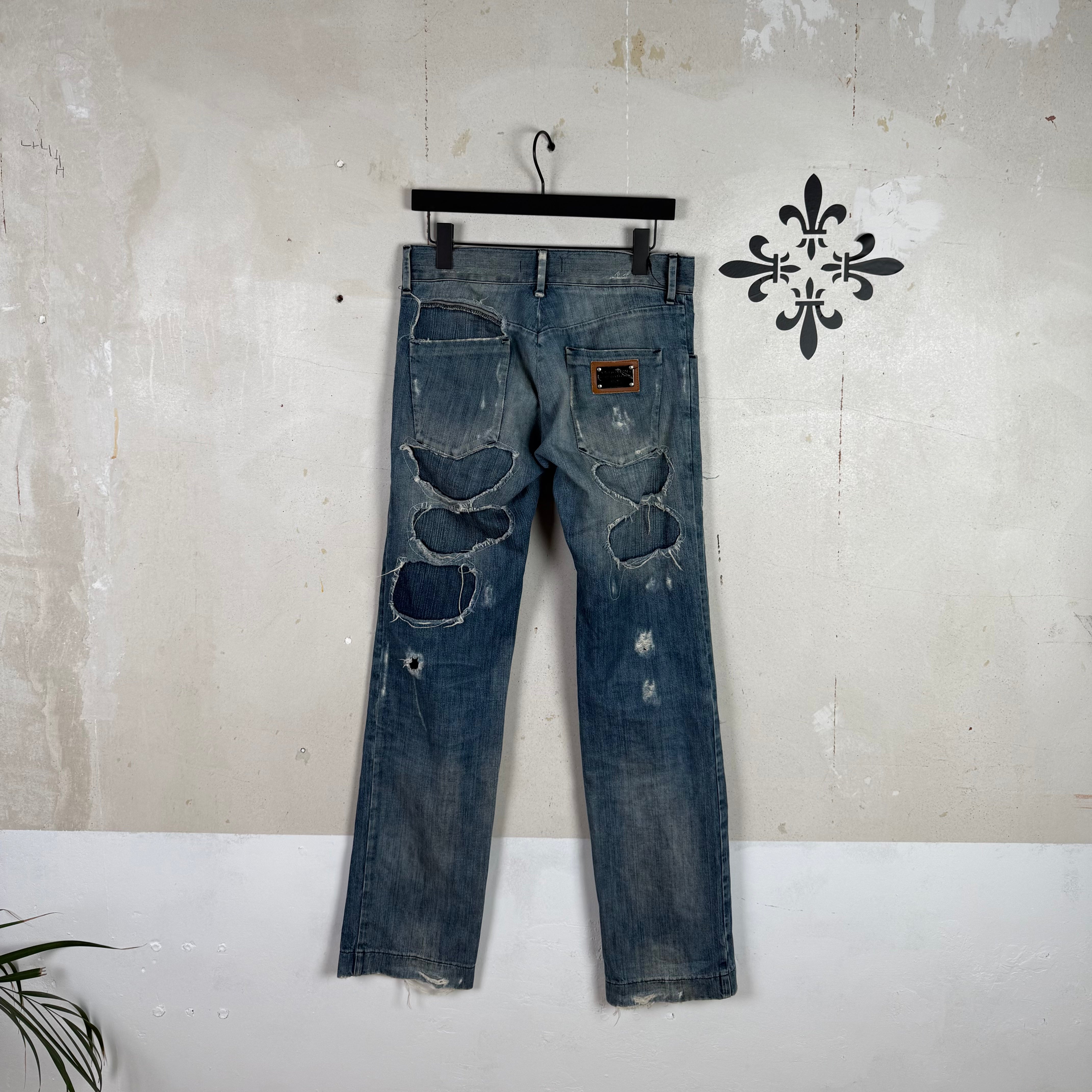 Dolce&Gabbana Ripped Denim