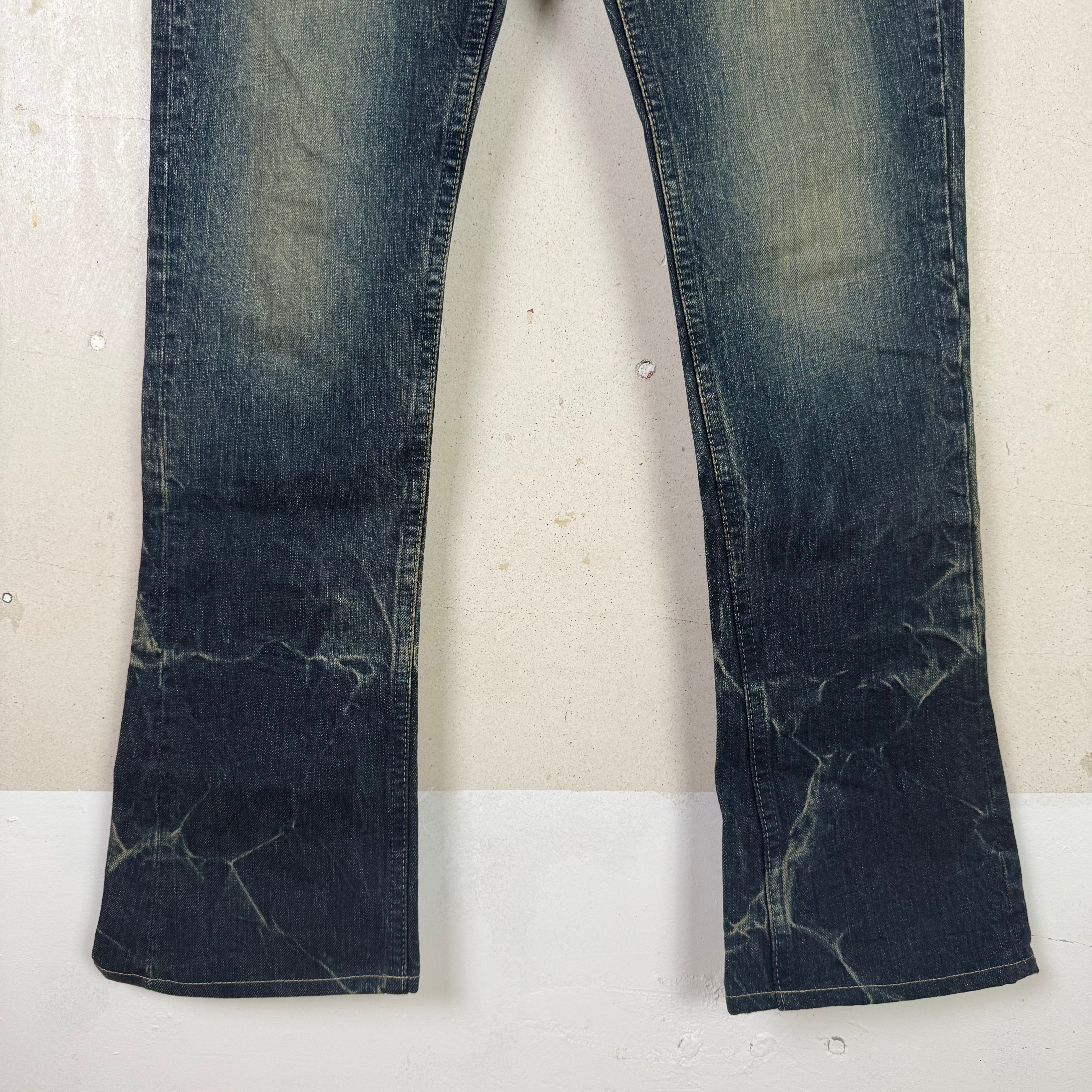 Hysteric Glamour Marble Wash Jeans
