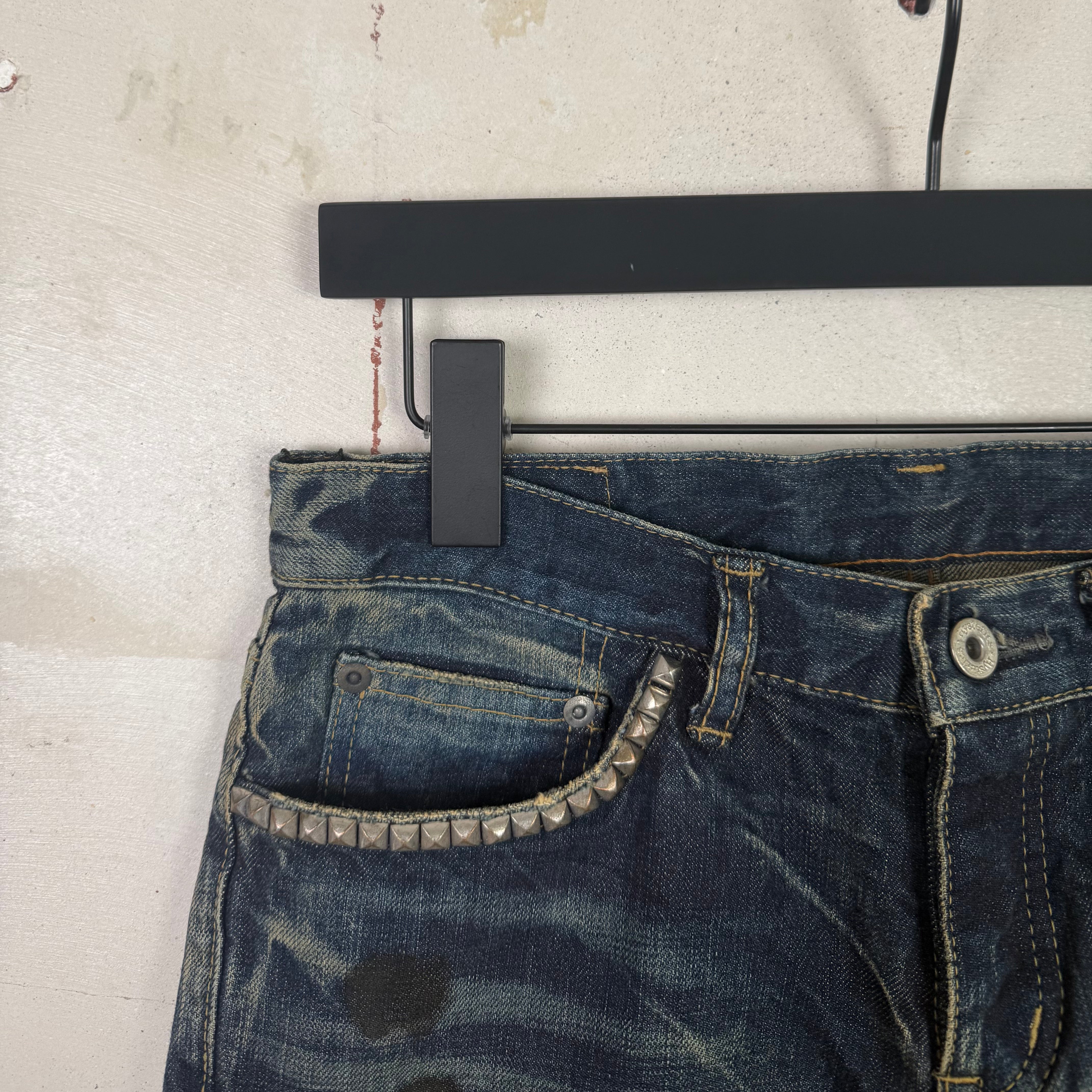 Hysteric Glamour Marble Wash Jeans