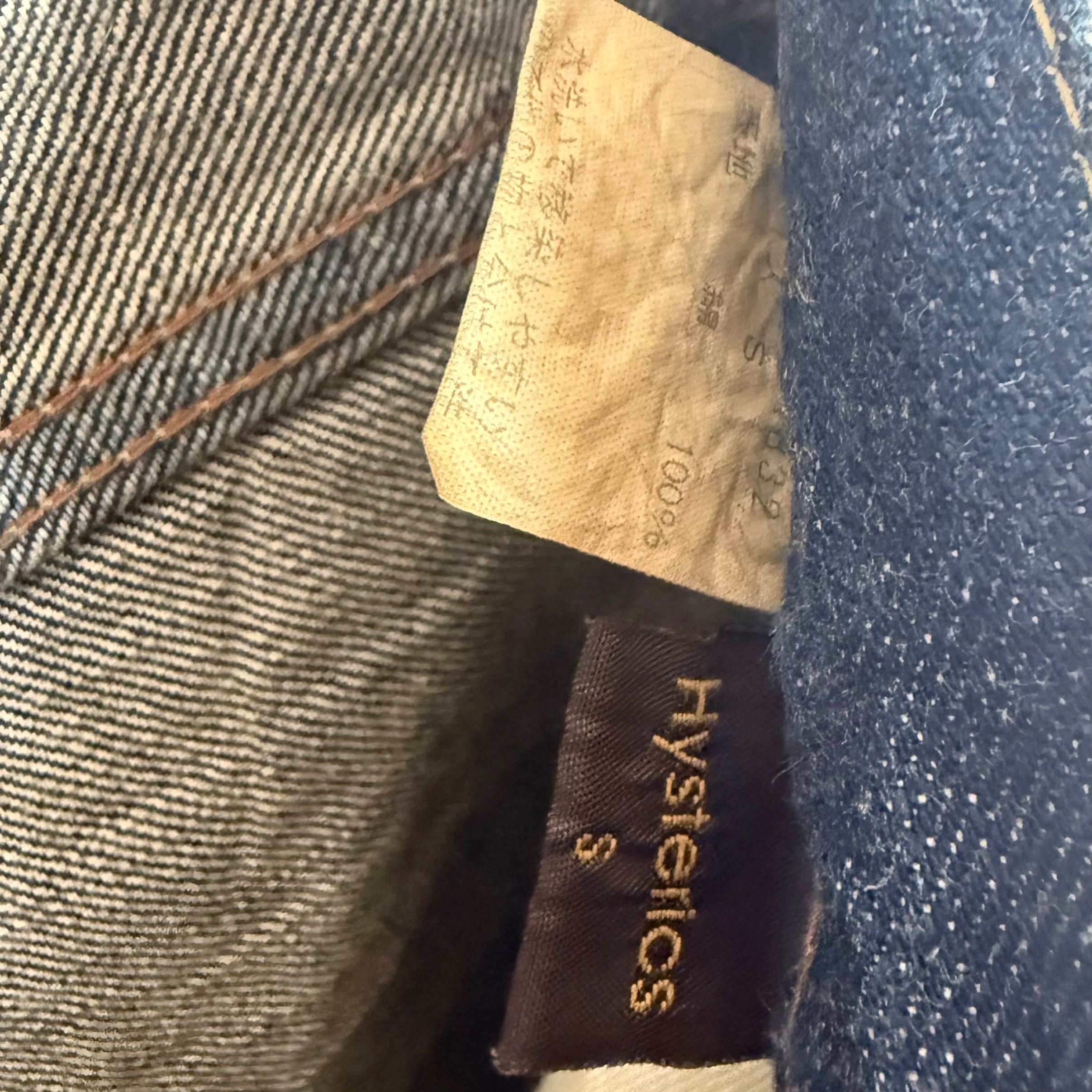 Hysteric Glamour Marble Wash Jeans