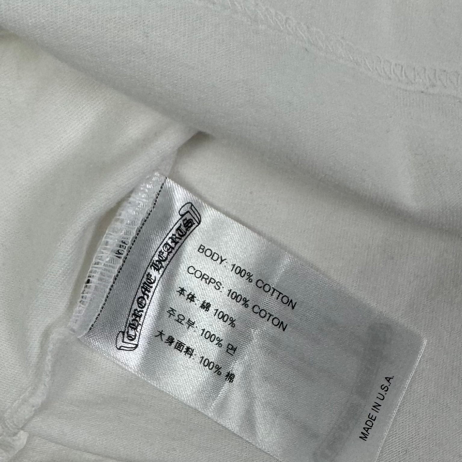 Chrome Hearts Gardient T-Shirt White