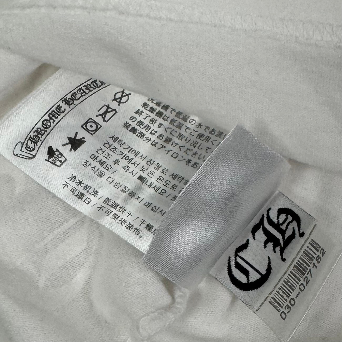 Chrome Hearts Gardient T-Shirt White