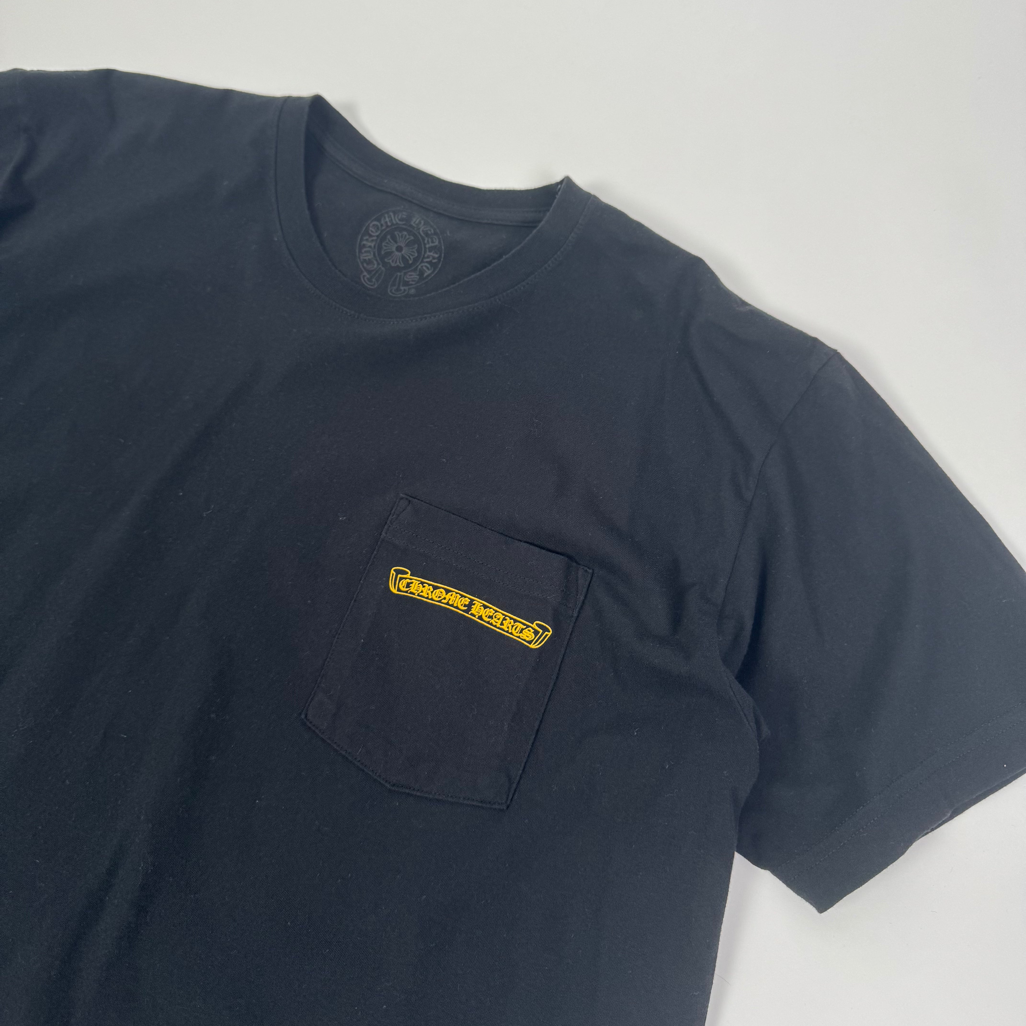 Chrome Hearts Yellow Plus Cross T-Shirt