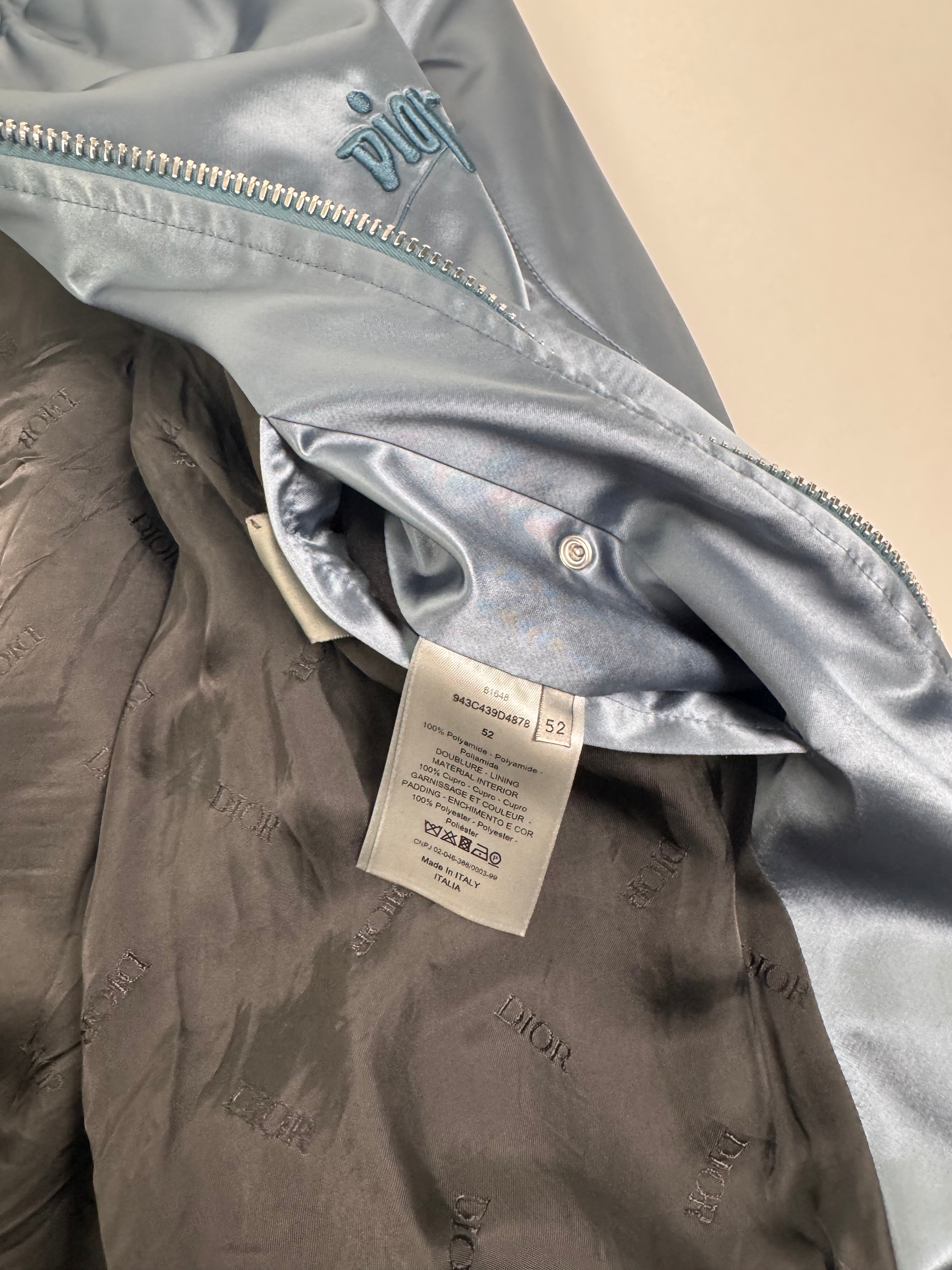 Dior x Stüssy Satin Bomber Jacket