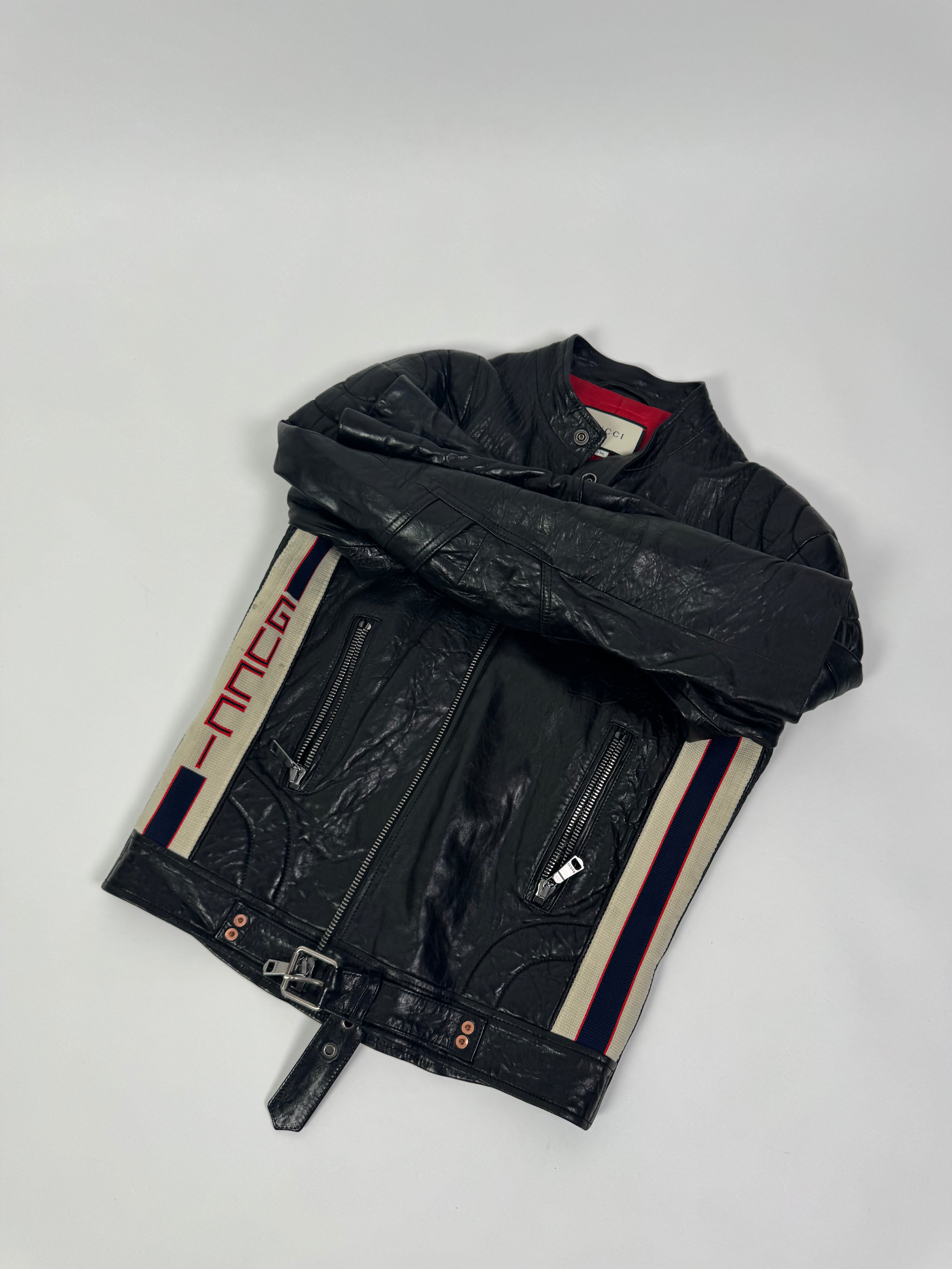 Gucci Leather Biker Jacket