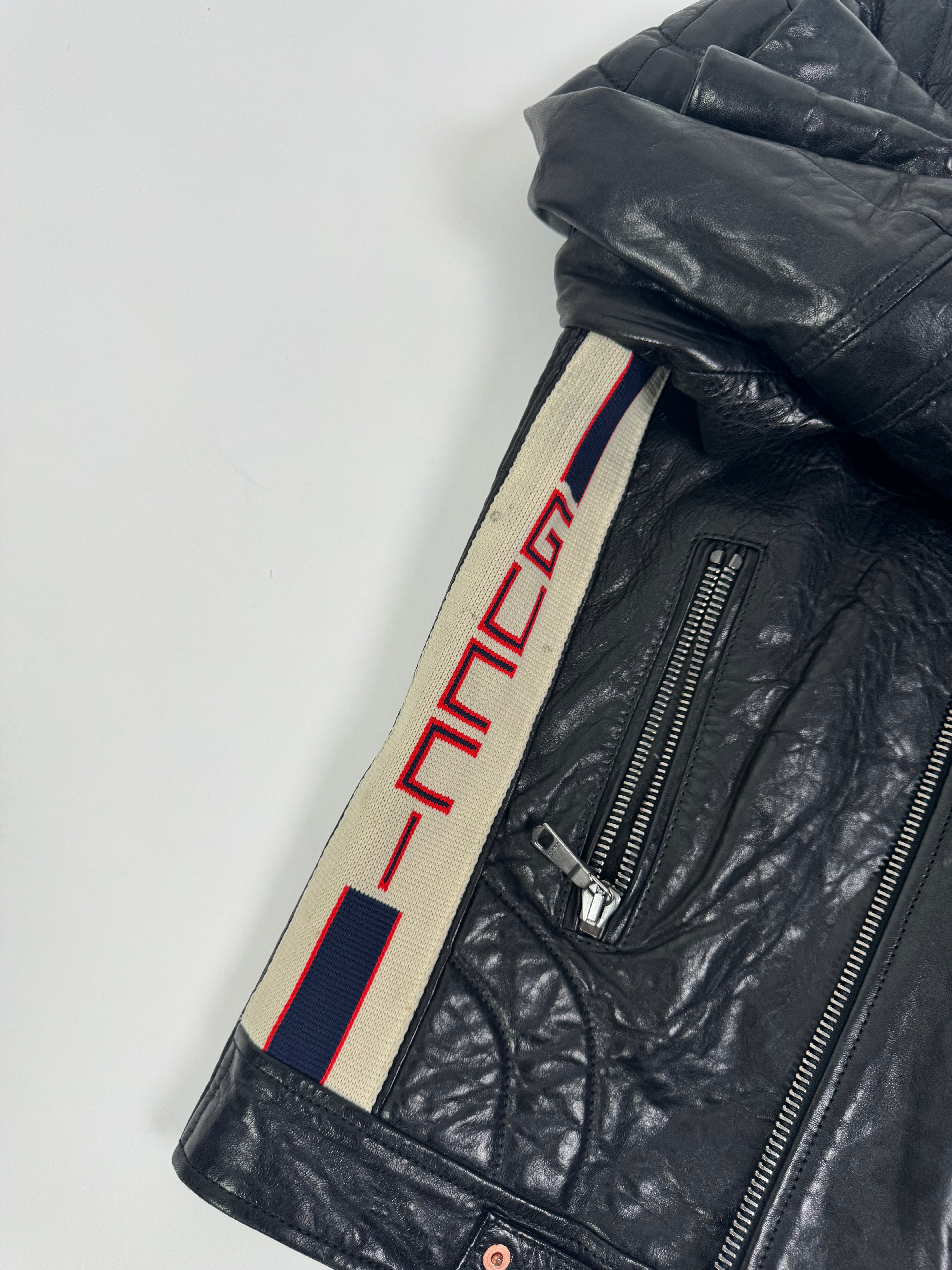 Gucci Leather Biker Jacket