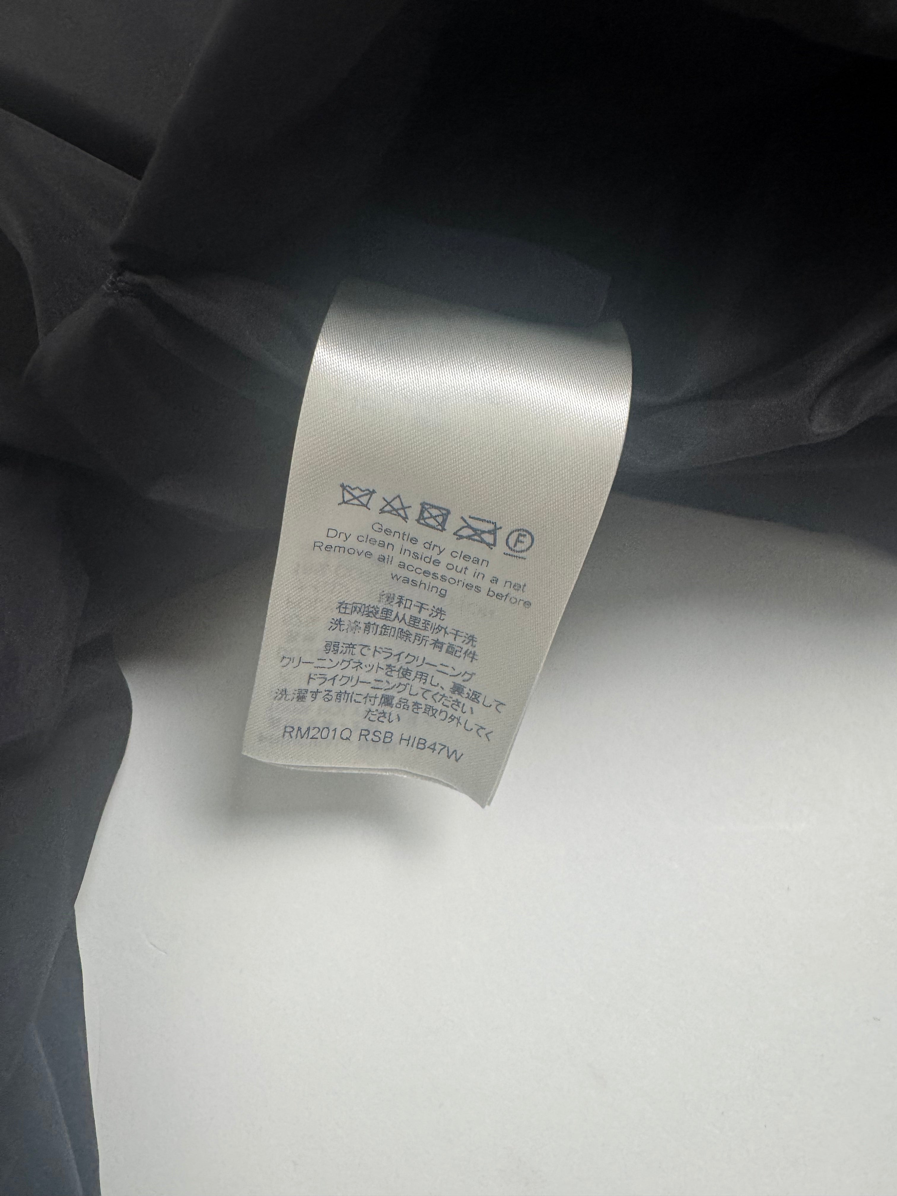 Louis Vuitton Black Flower Monogram Reversible Puffer Jacket