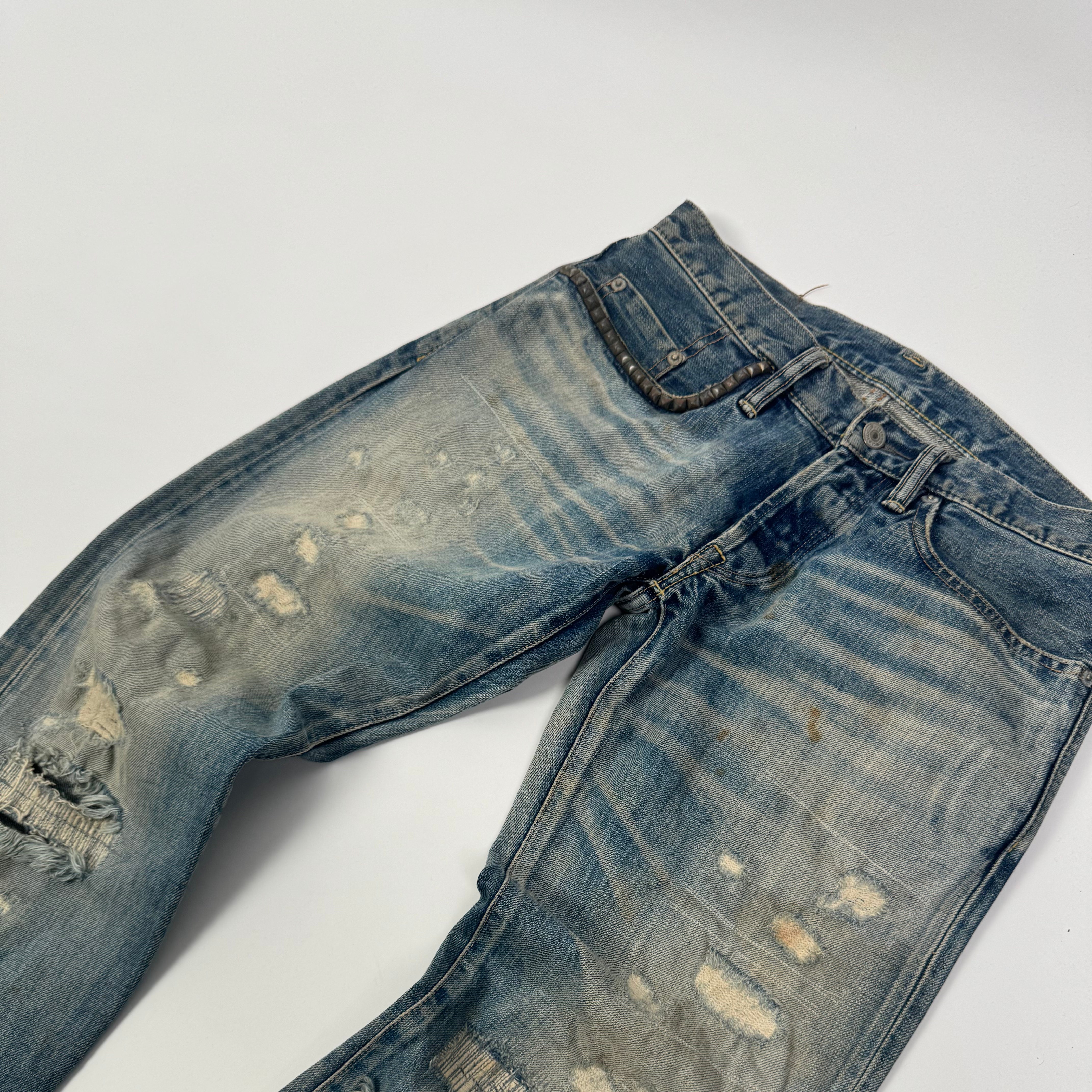 Hysteric Glamour Ripped Jeans