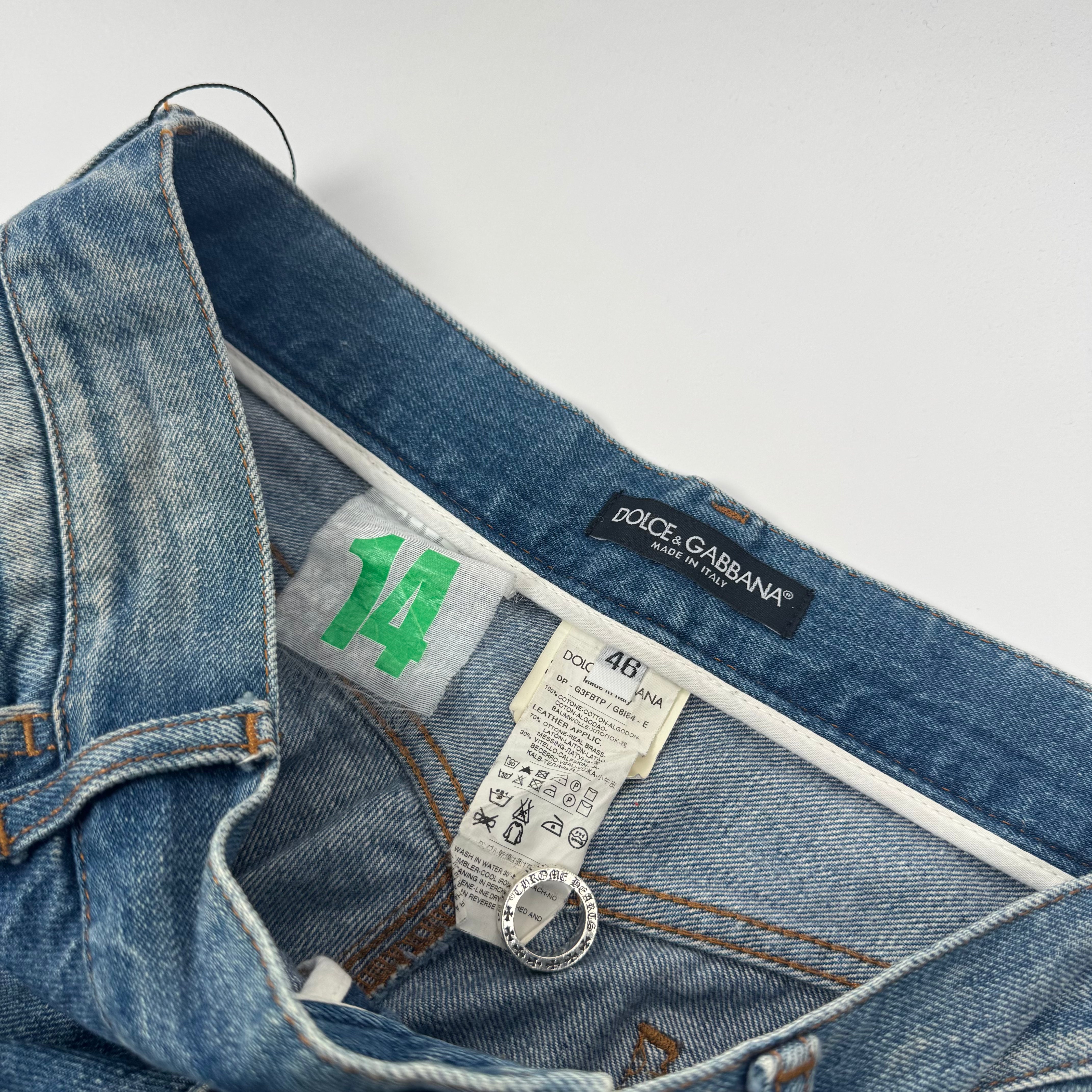 Dolce & Gabbana Ripped Denim