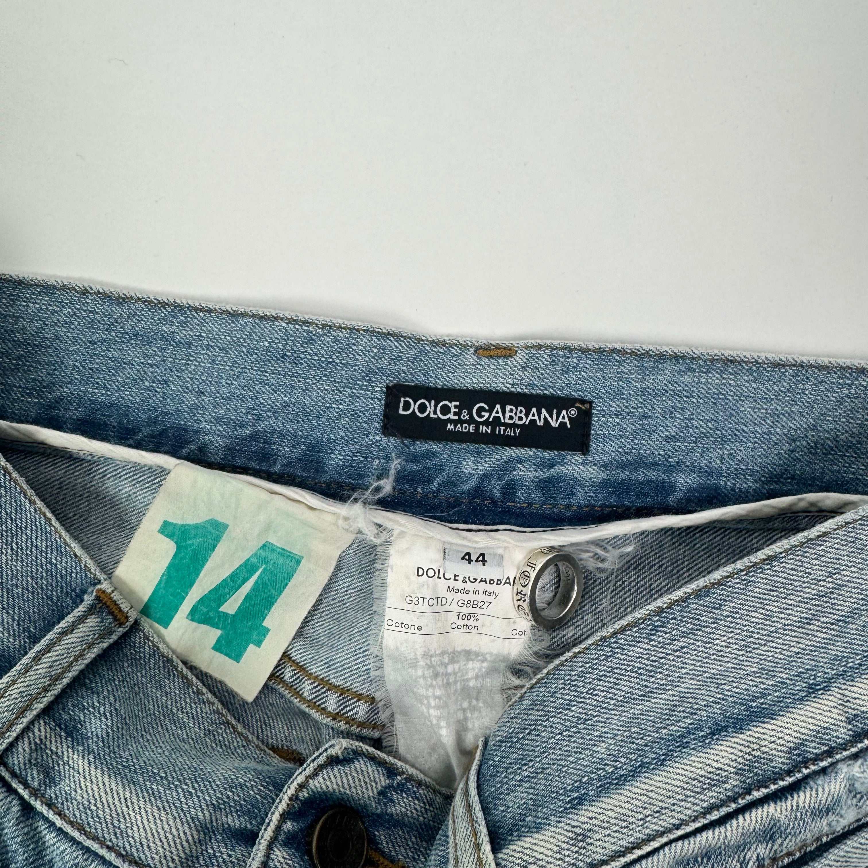 Dolce & Gabbana Bleached Denim