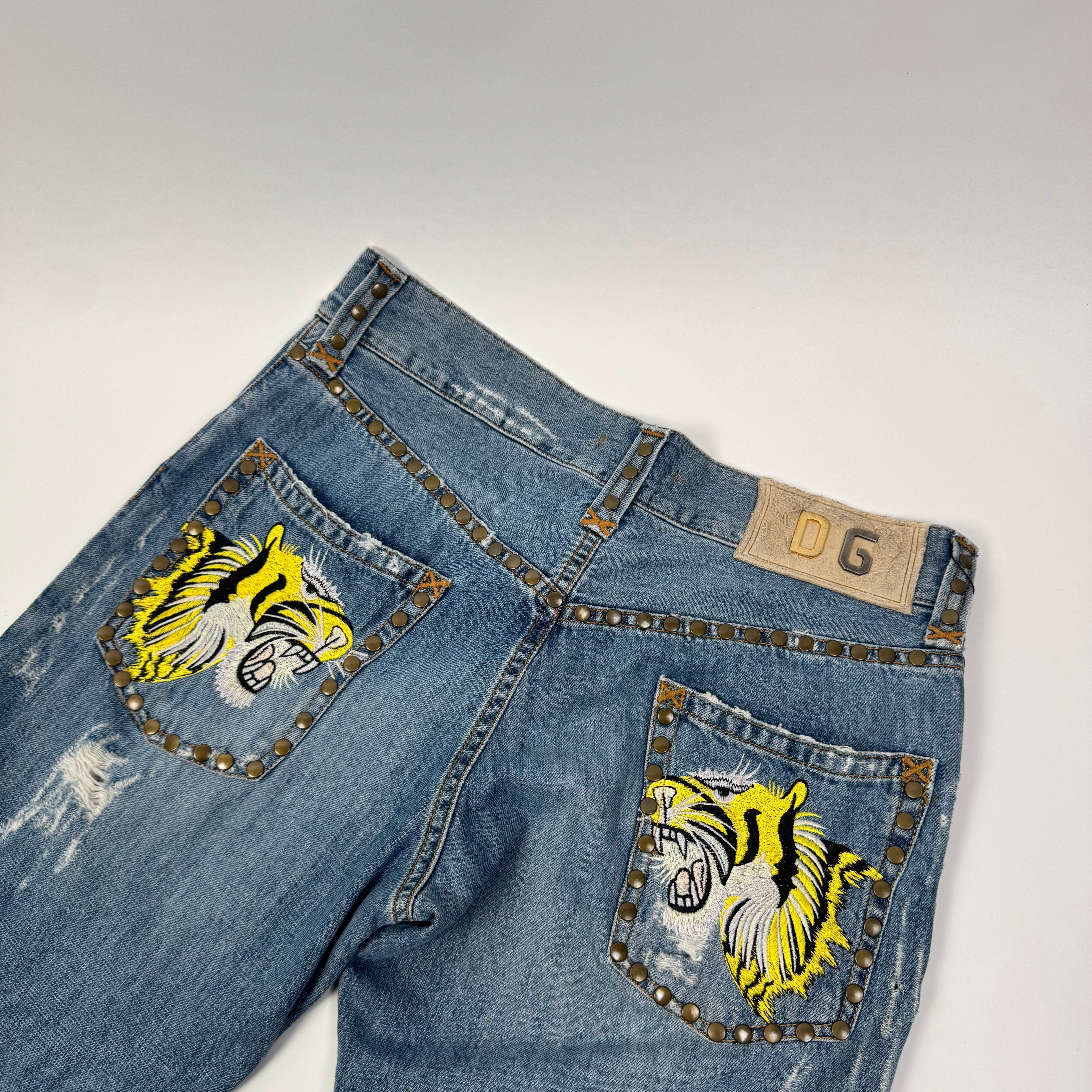 Dolce & Gabbana Tiger Denim
