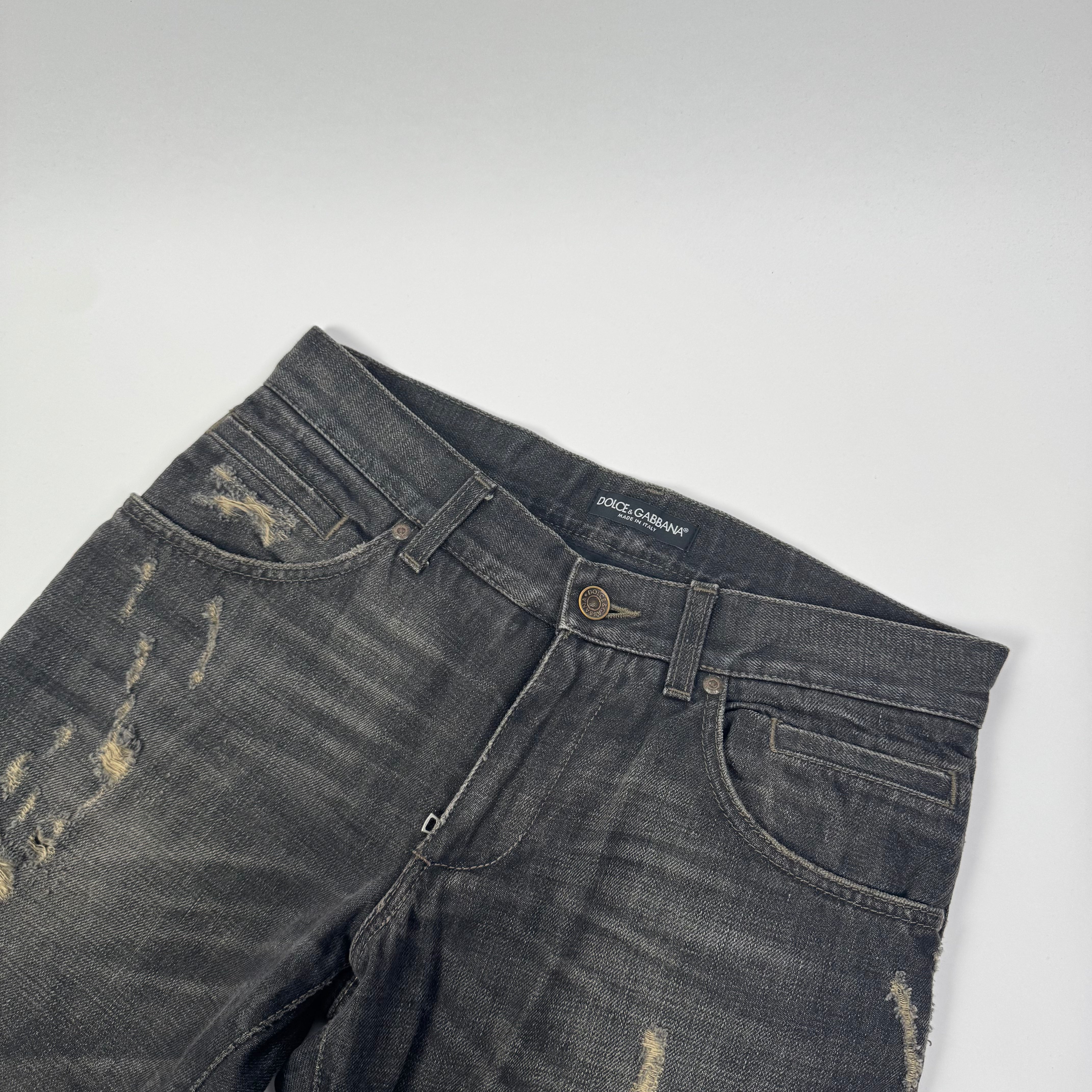 Dolce & Gabbana Ripped Denim