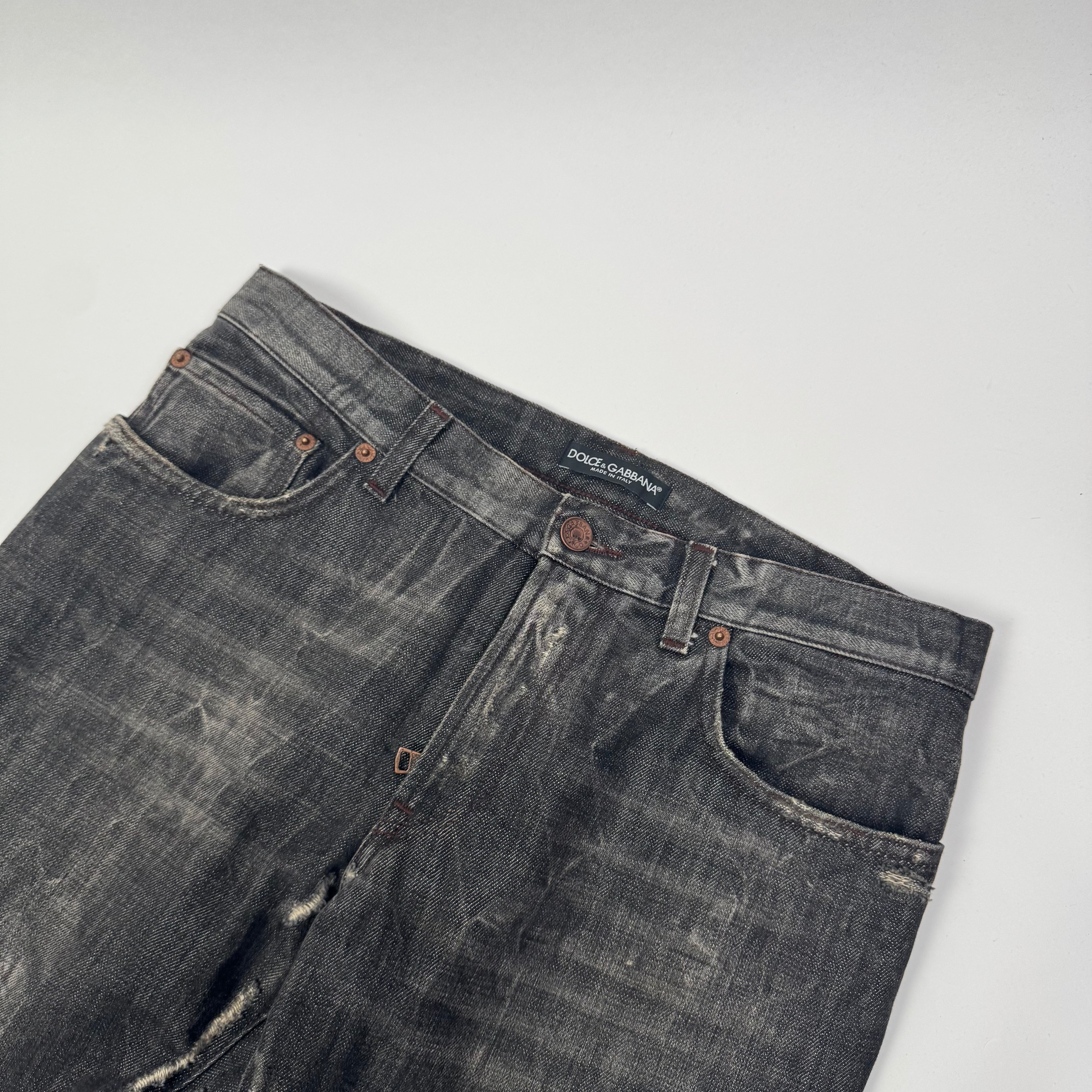 Dolce & Gabbana Ripped Denim