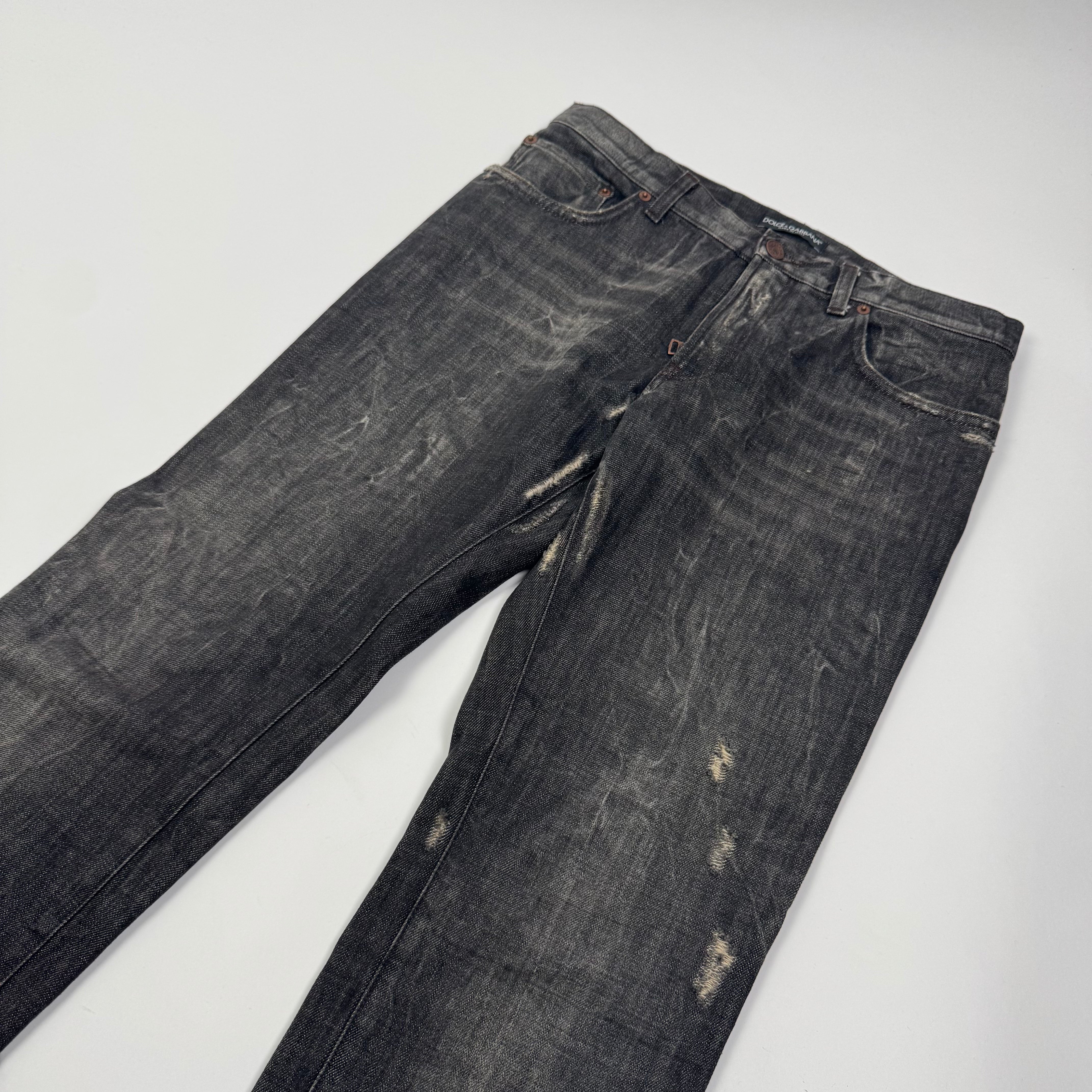 Dolce & Gabbana Ripped Denim
