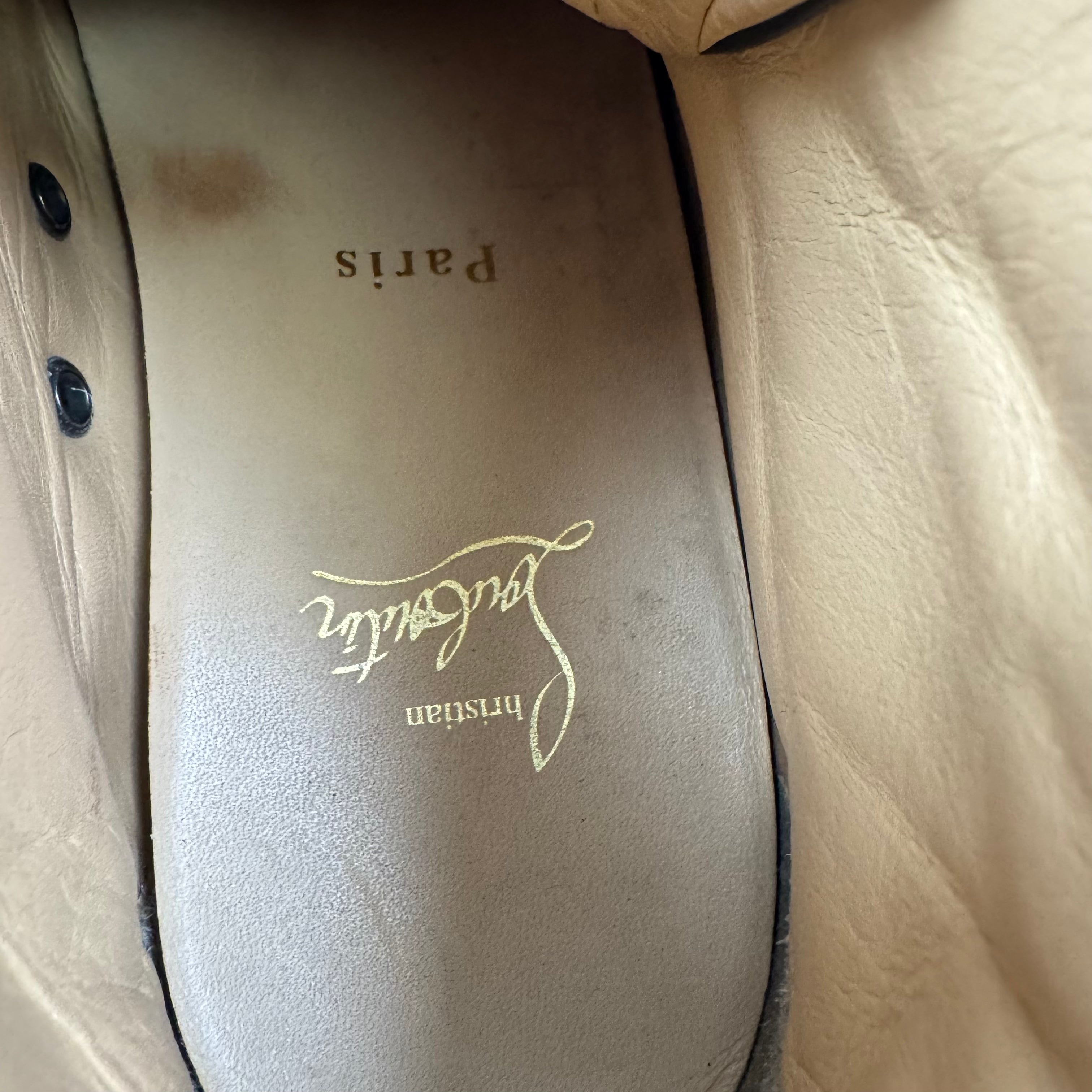 Christian Louboutin Louis High-Top Sneaker Size 40