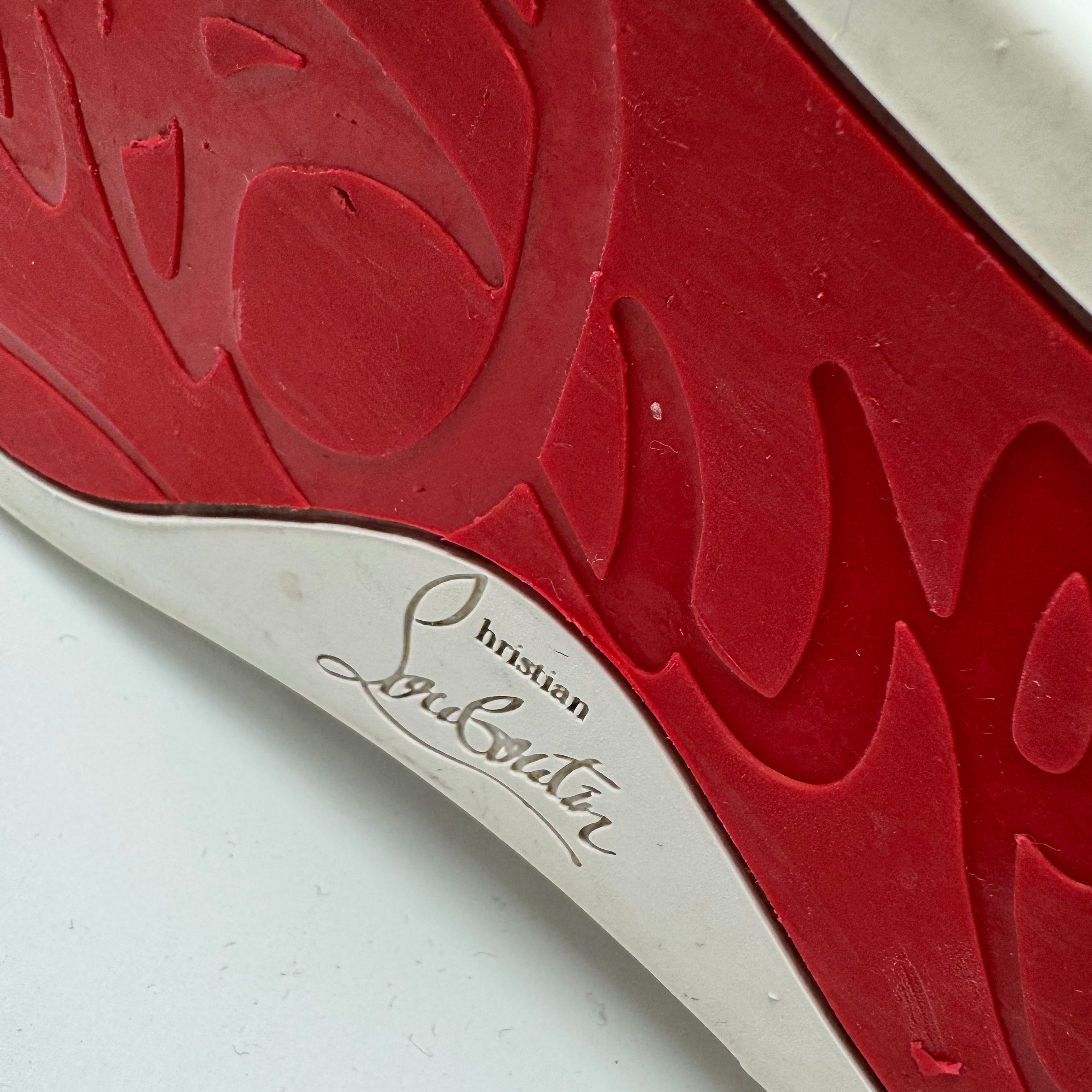 Christian Louboutin Louis High-Top Sneaker Size 40