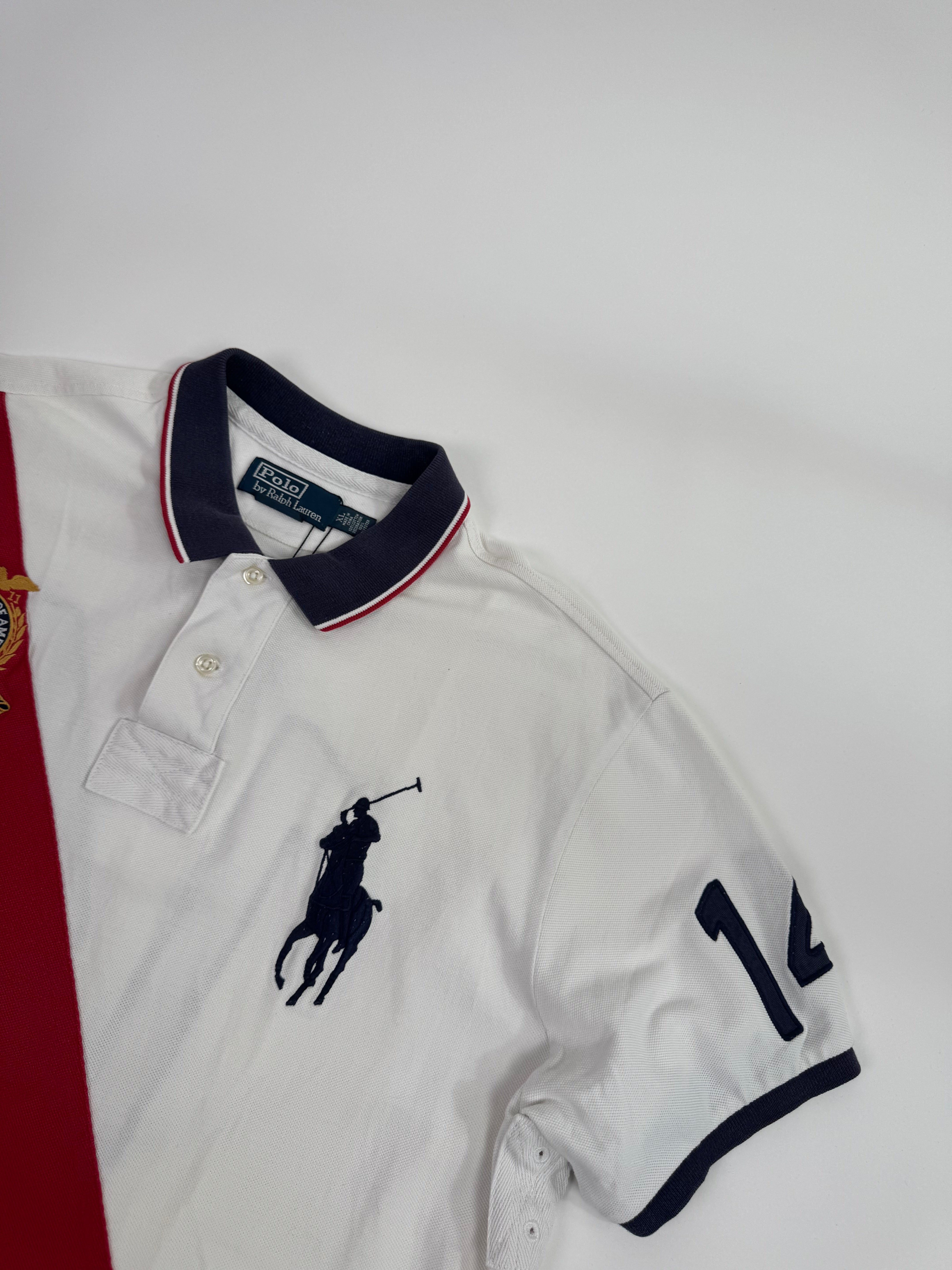 Ralph Lauren USA Polo White