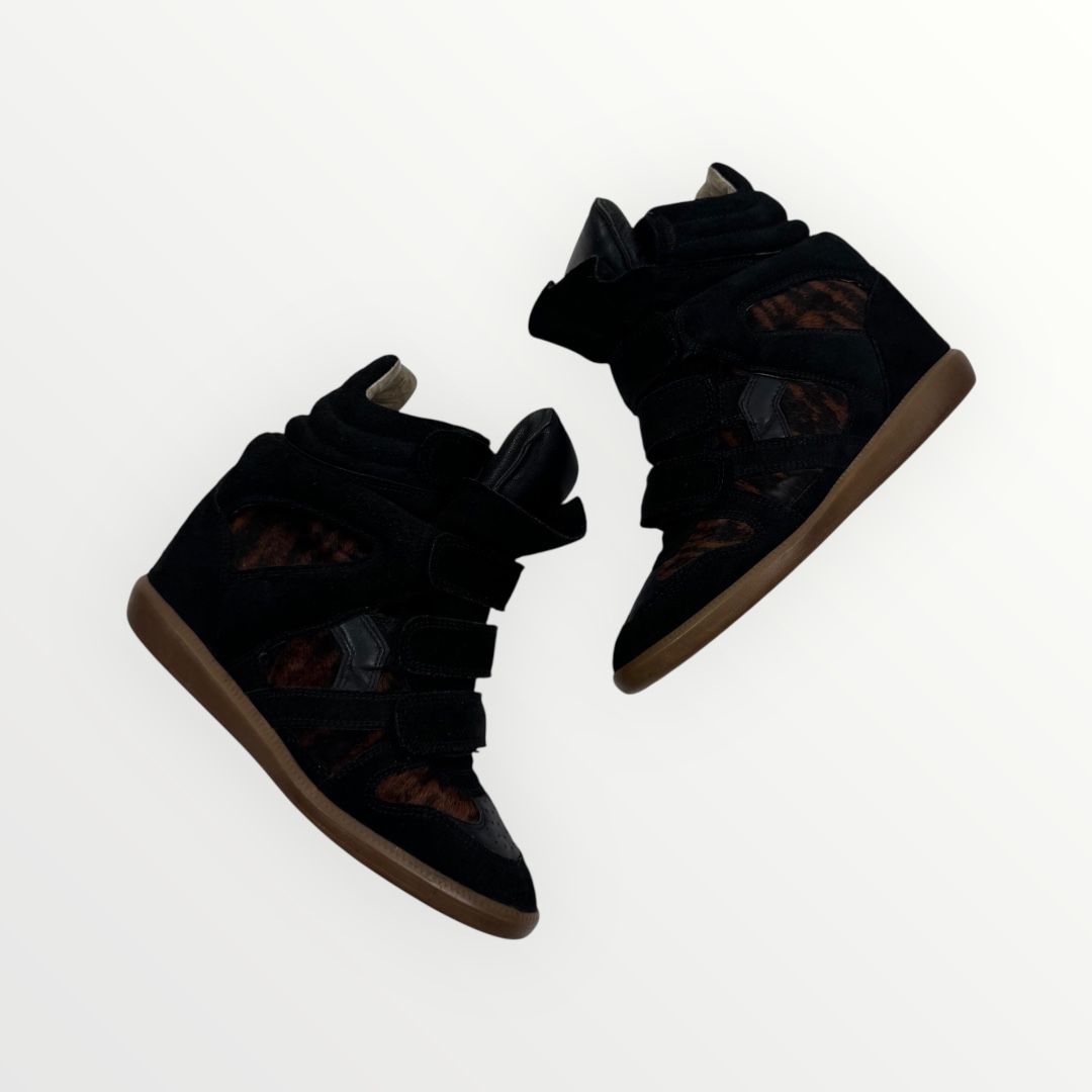 Isabel Marant Bekett Sneakers – Tiger Pattern Size 38