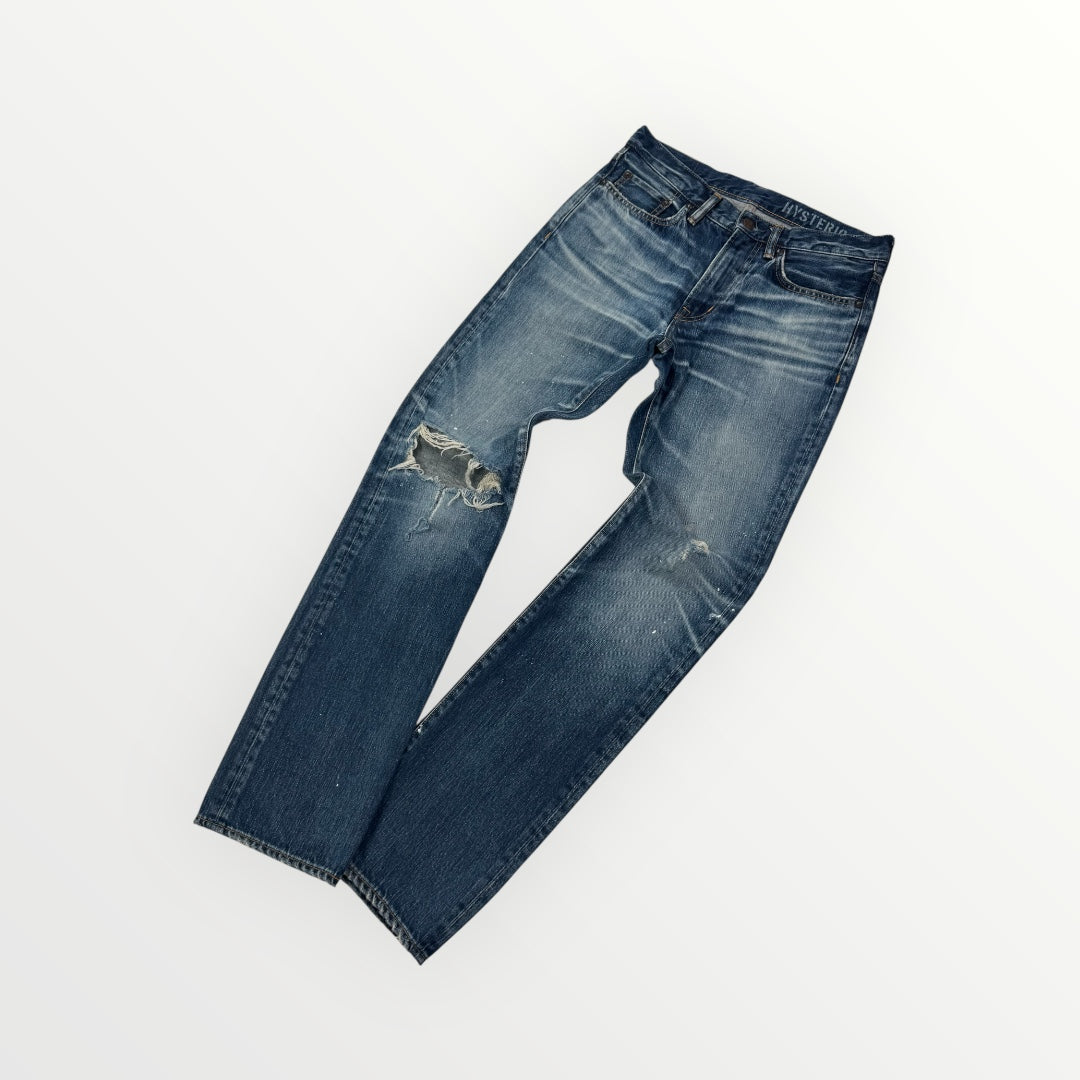Hysteric Glamour Ripped Jeans