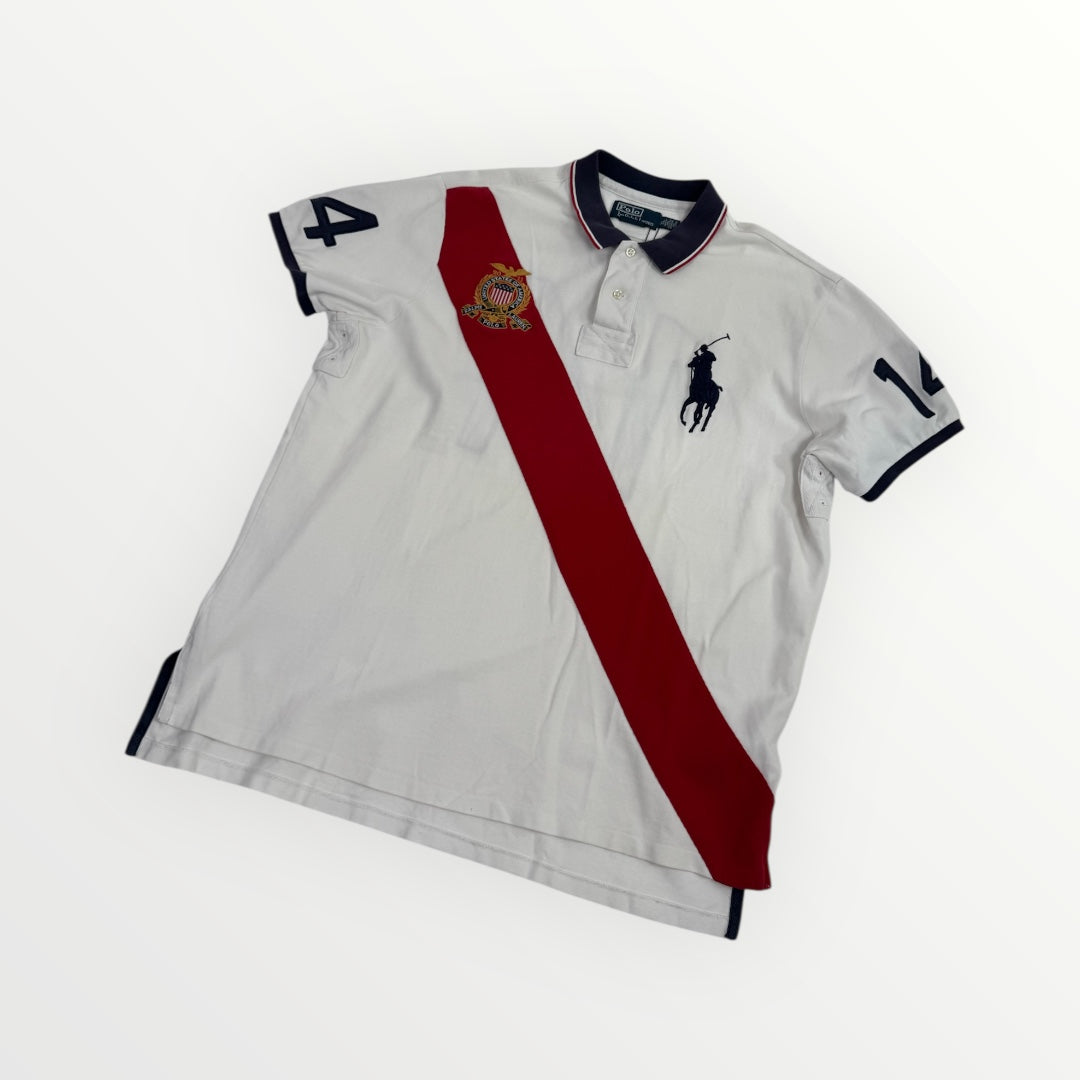 Ralph Lauren USA Polo White