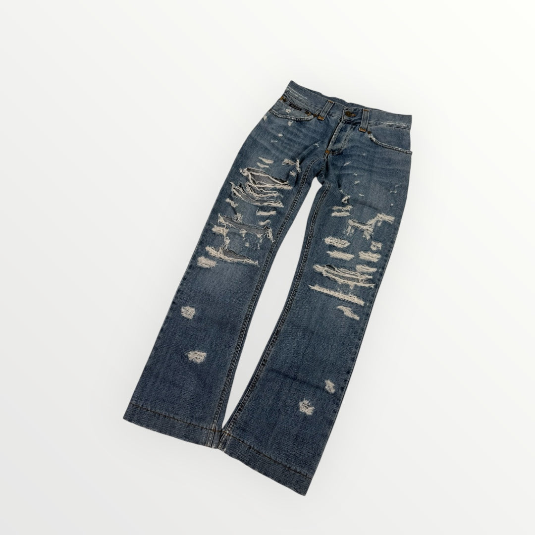 Dolce & Gabbana Ripped Denim