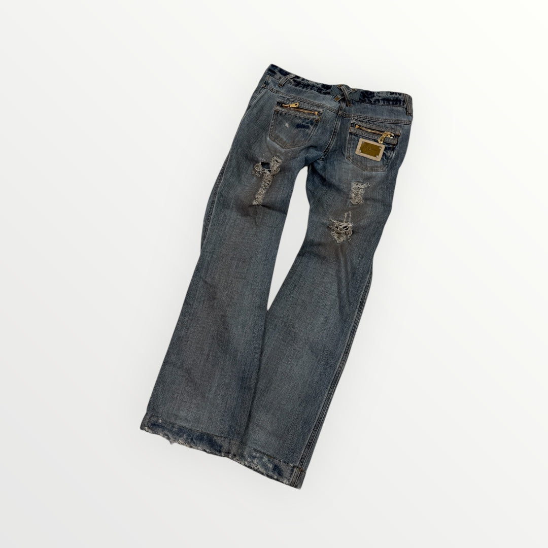 Dolce & Gabbana Ripped Denim