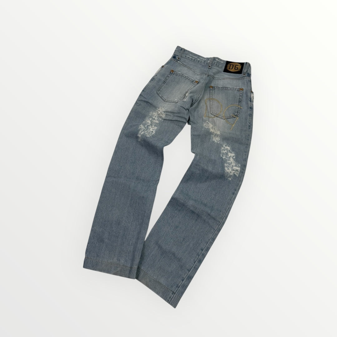 Dolce & Gabbana Ripped Denim