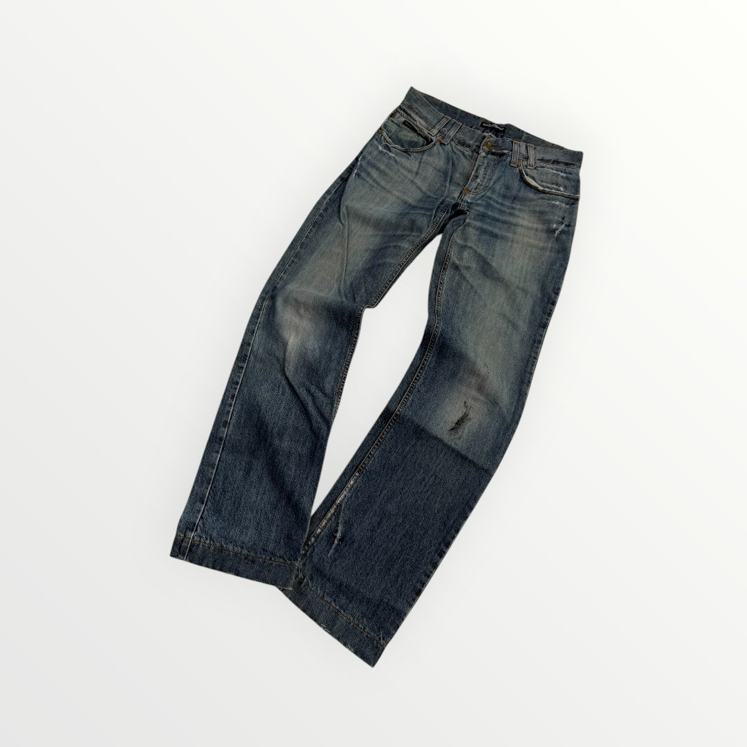 Dolce & Gabbana Ripped Denim