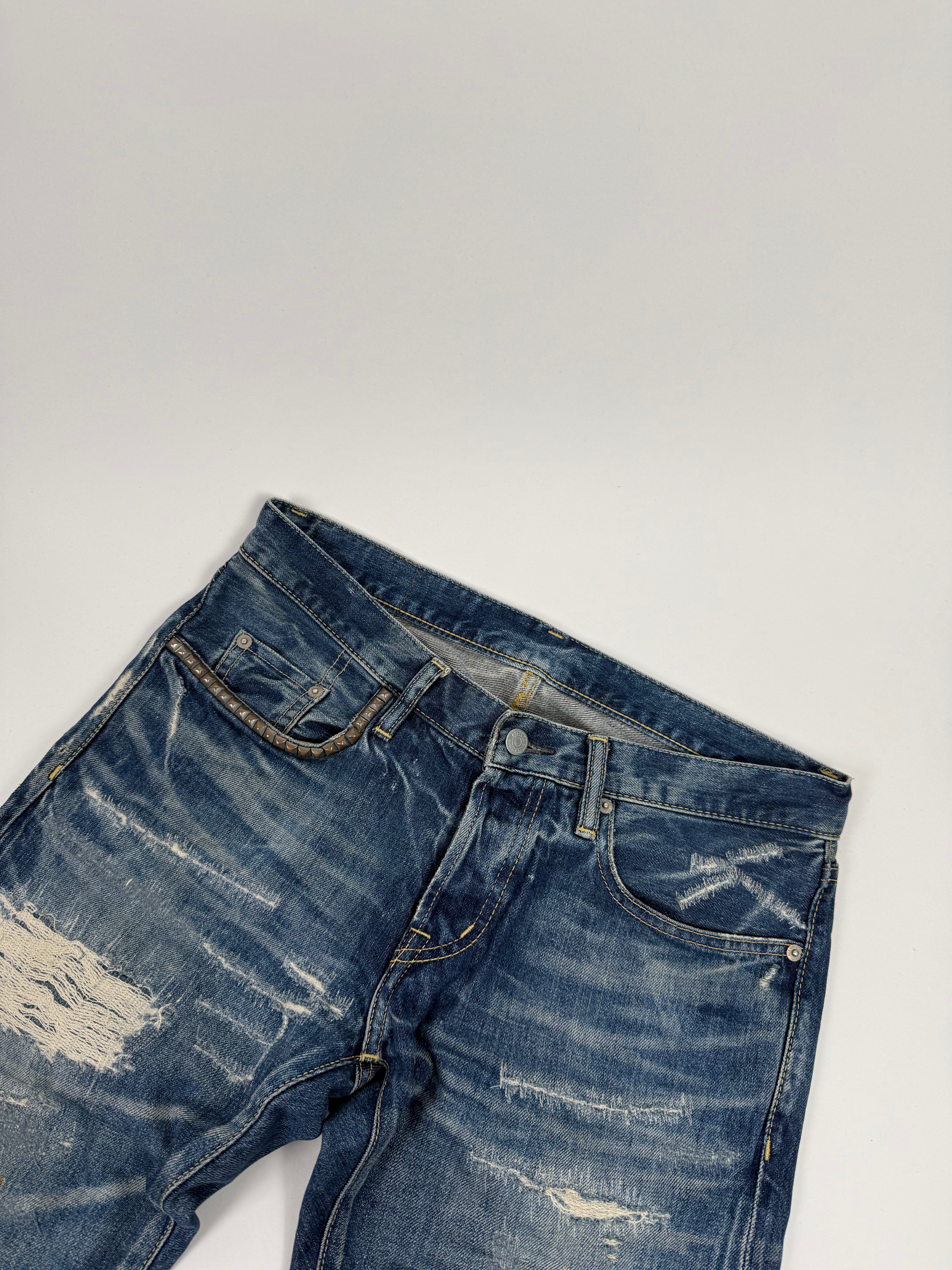 Hysteric Glamour Ripped Jeans