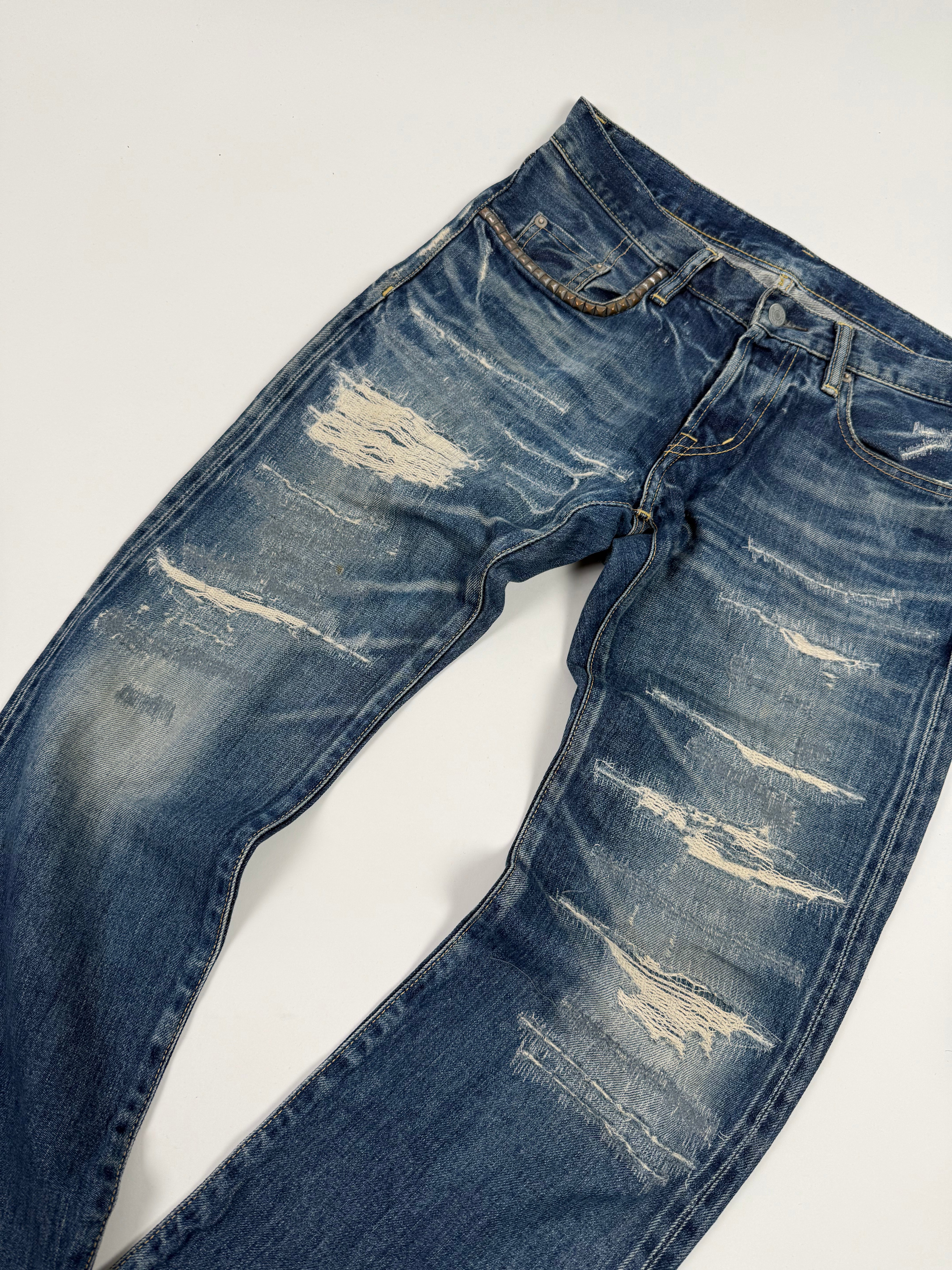 Hysteric Glamour Ripped Jeans