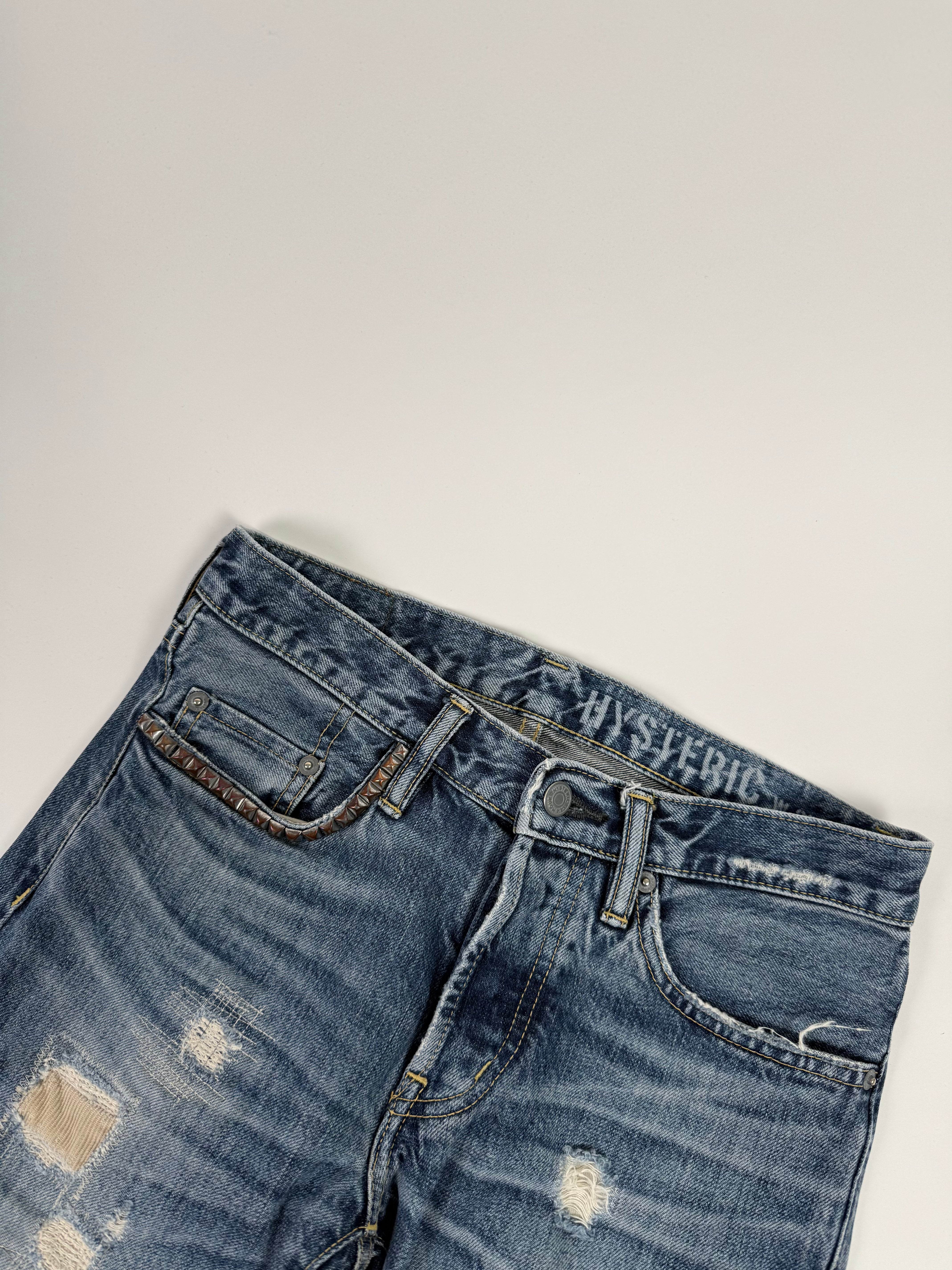 Hysteric Glamour Ripped Jeans