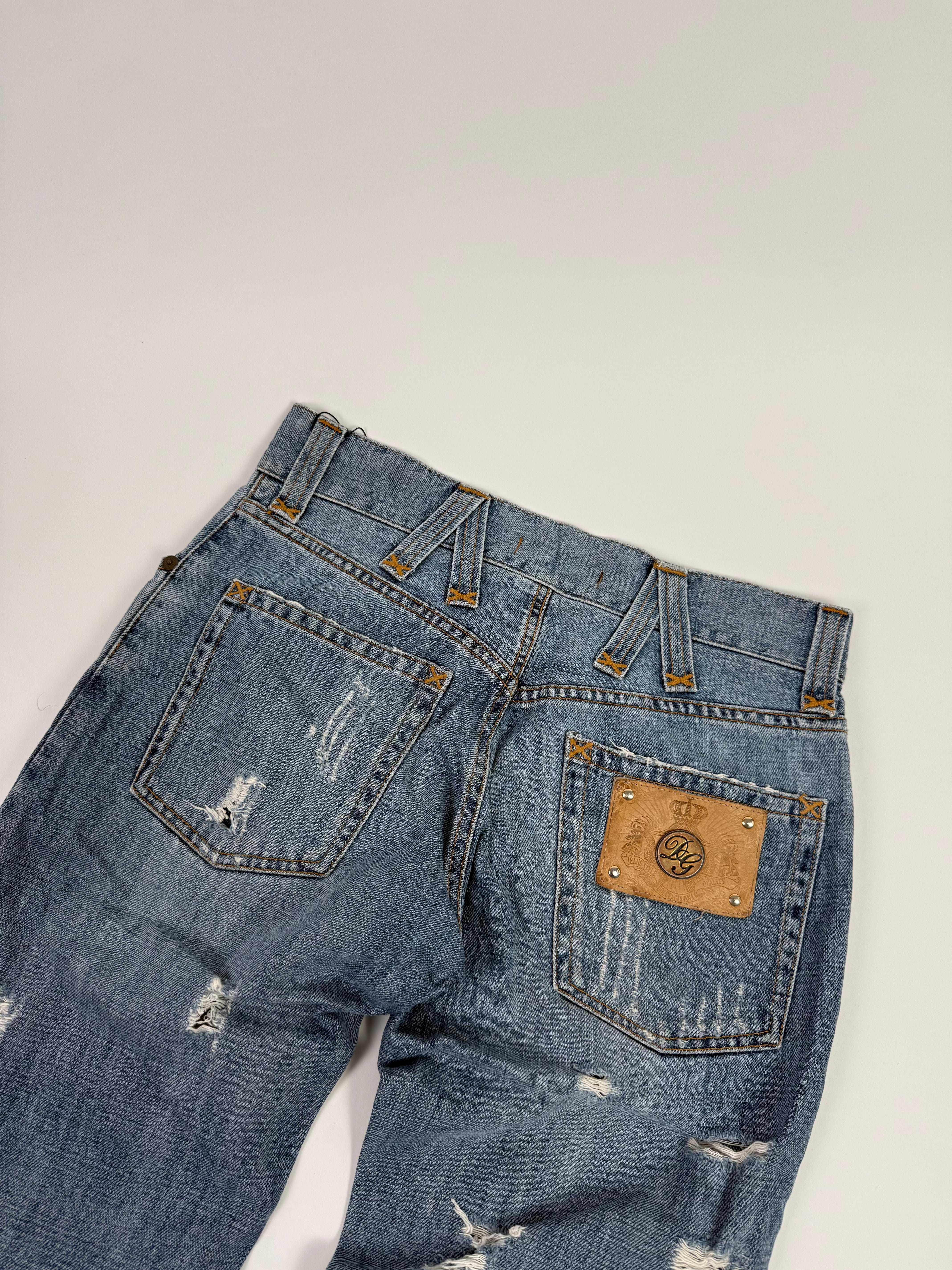 Dolce & Gabbana Ripped Denim