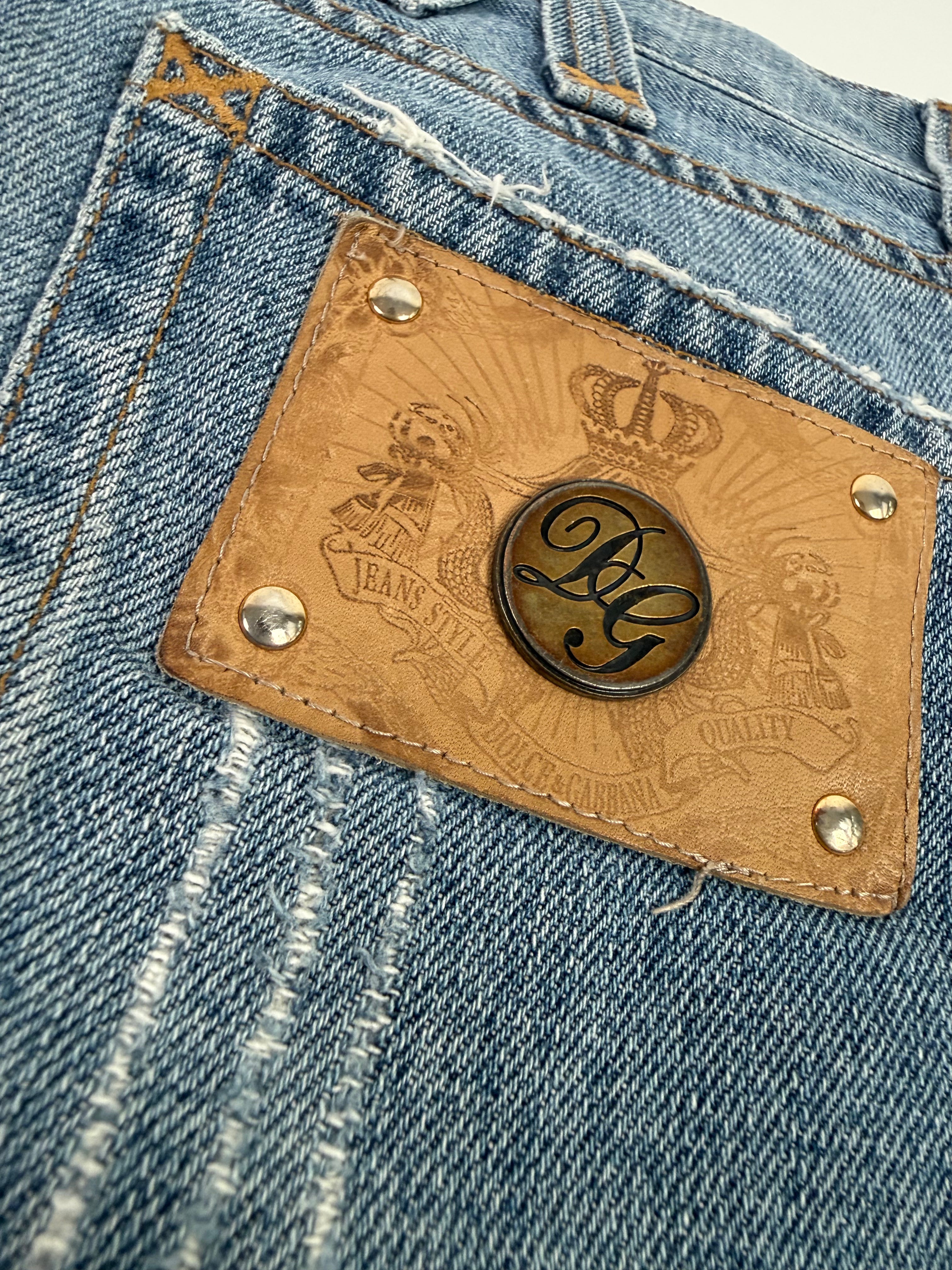 Dolce & Gabbana Ripped Denim