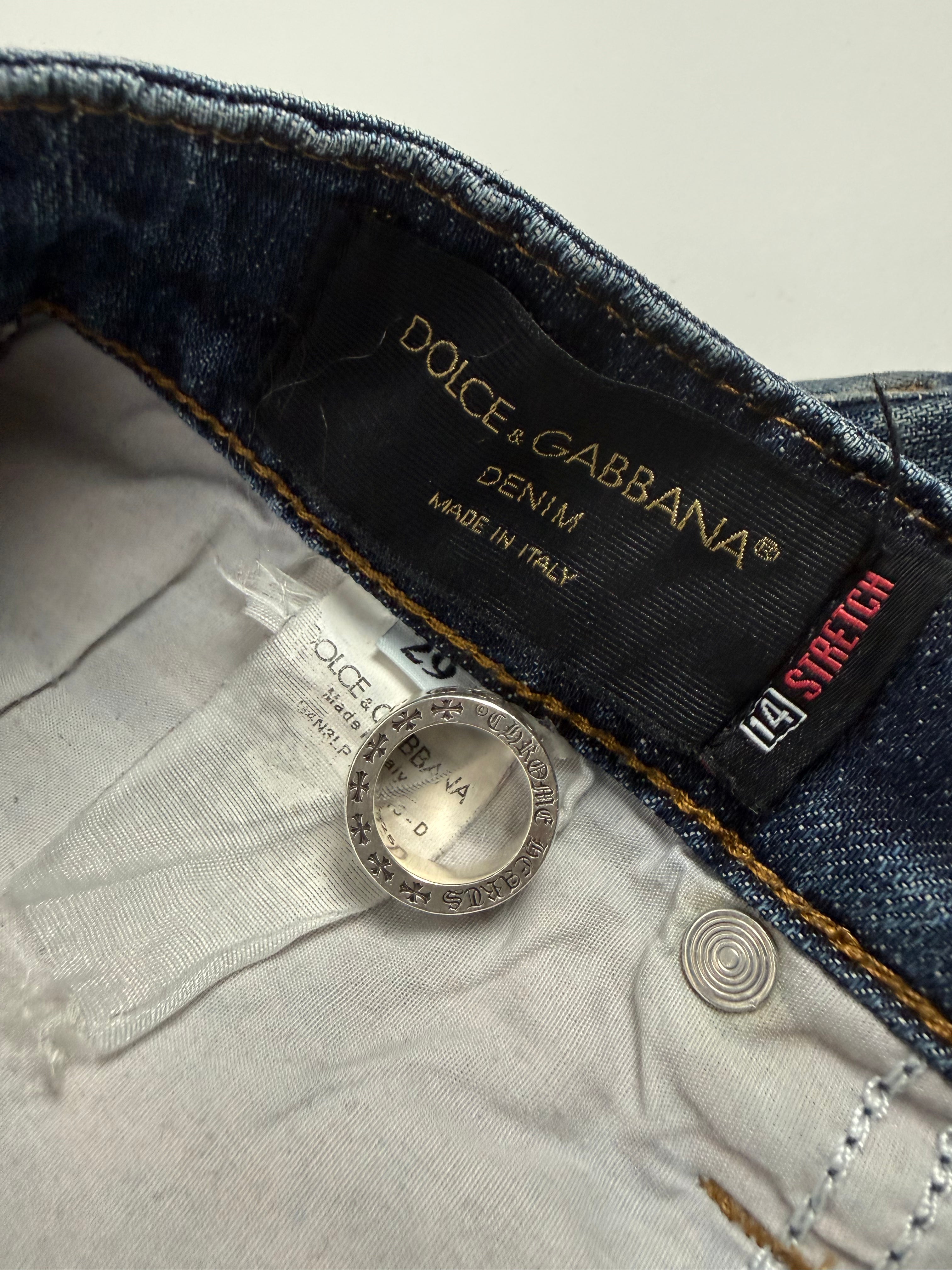 Dolce & Gabbana Ripped Denim
